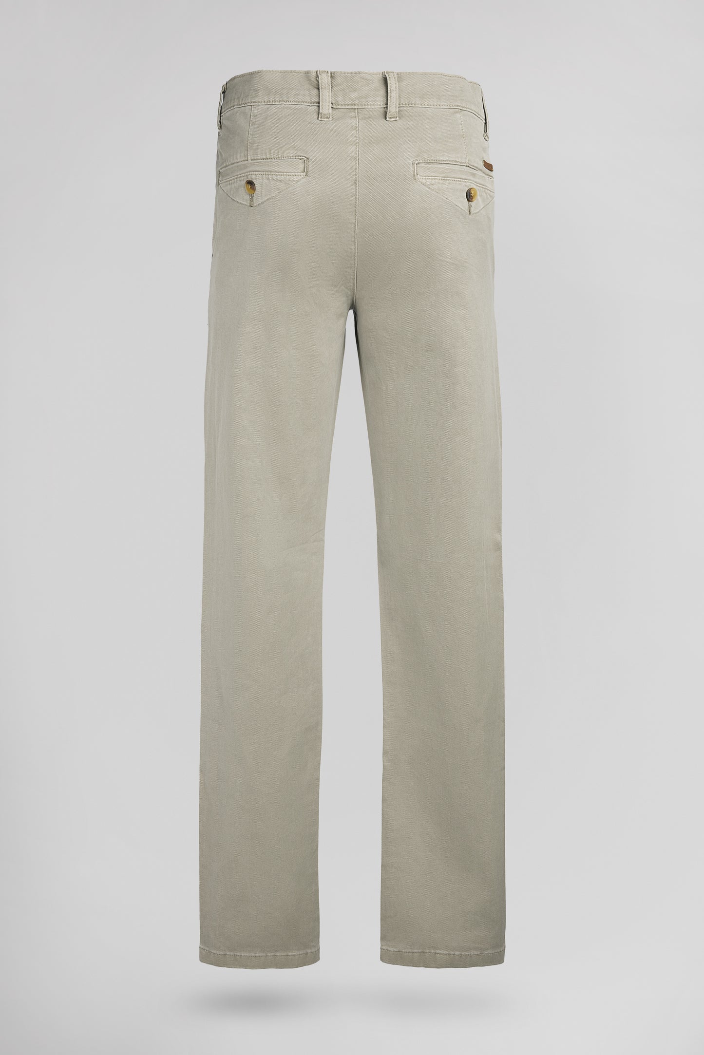 Pantalon chino slim PALLAS CHINO JA BLEACH KAKI - Teddy Smith