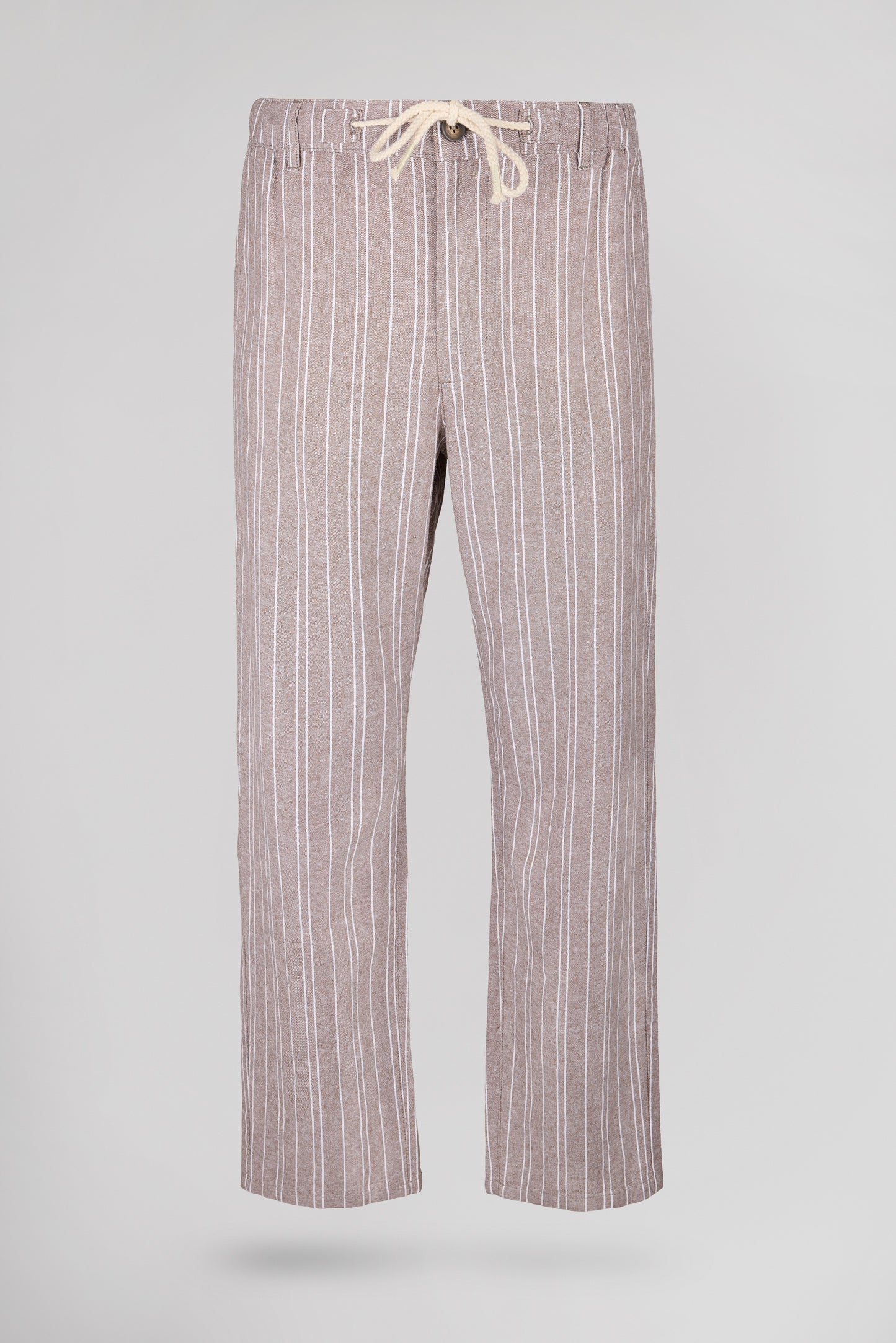Pantalon P-DARIUS LIN CHOCOLAT - Teddy Smith