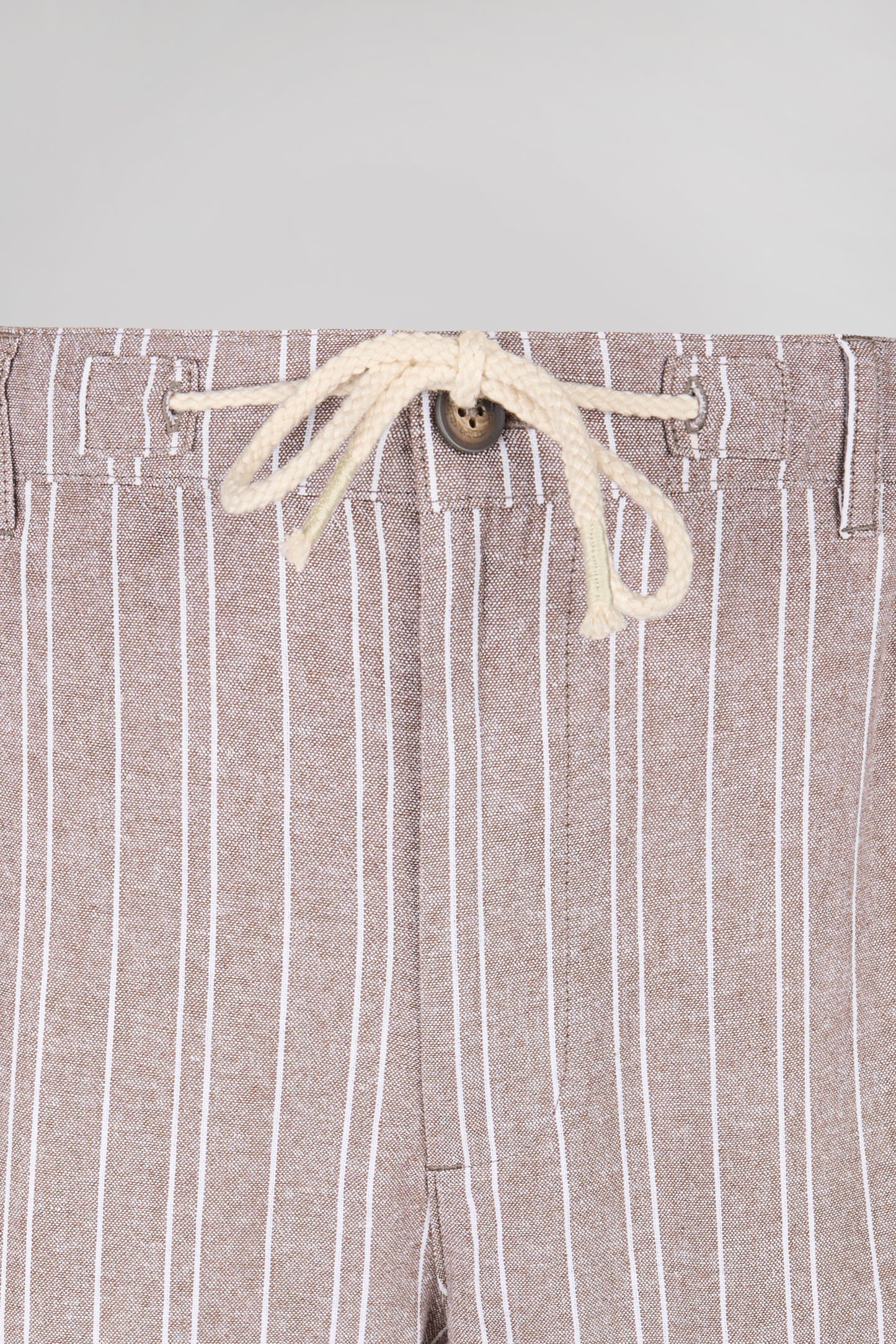 Pantalon P-DARIUS LIN CHOCOLAT - Teddy Smith