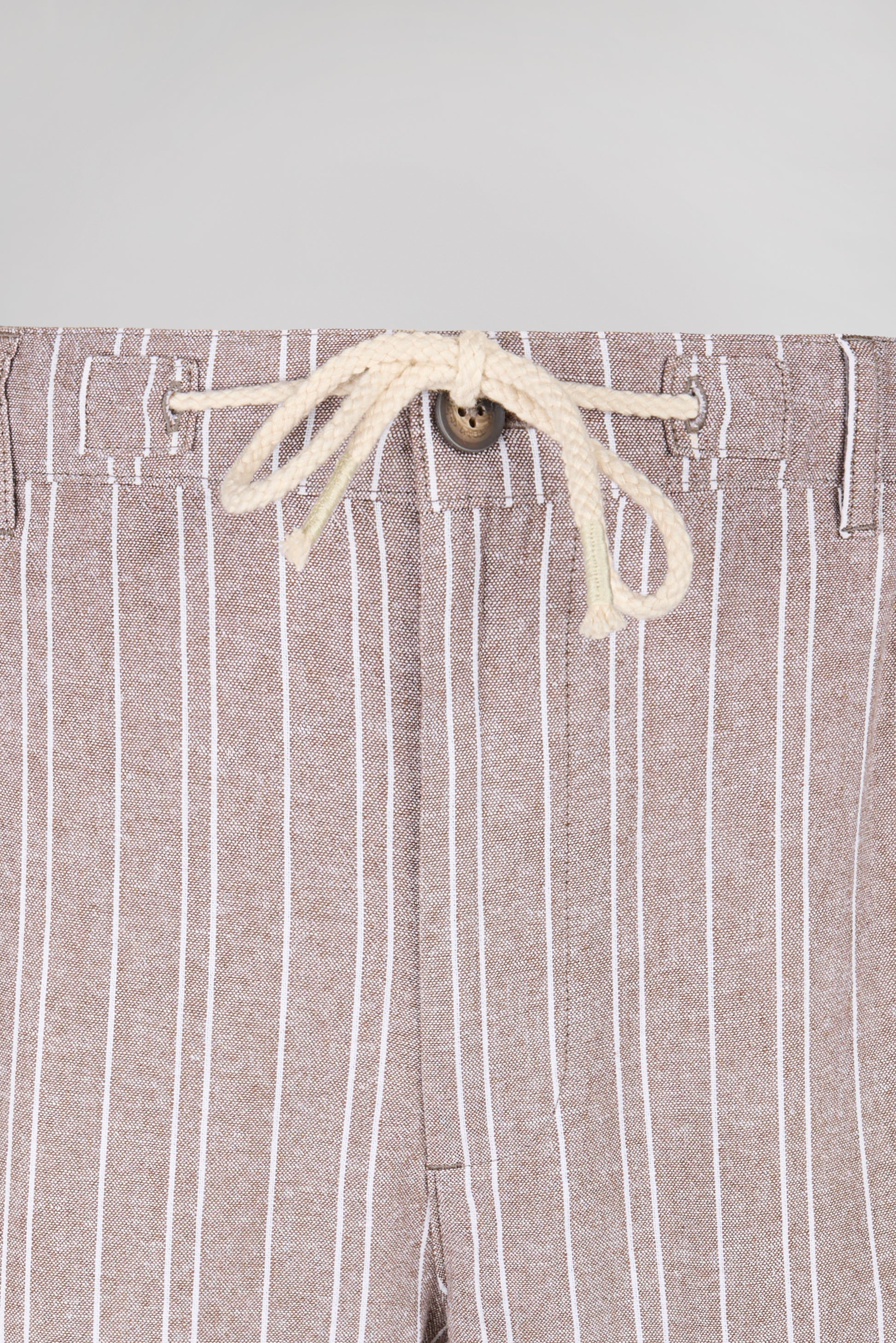 Pantalon P-DARIUS LIN CHOCOLAT - Teddy Smith