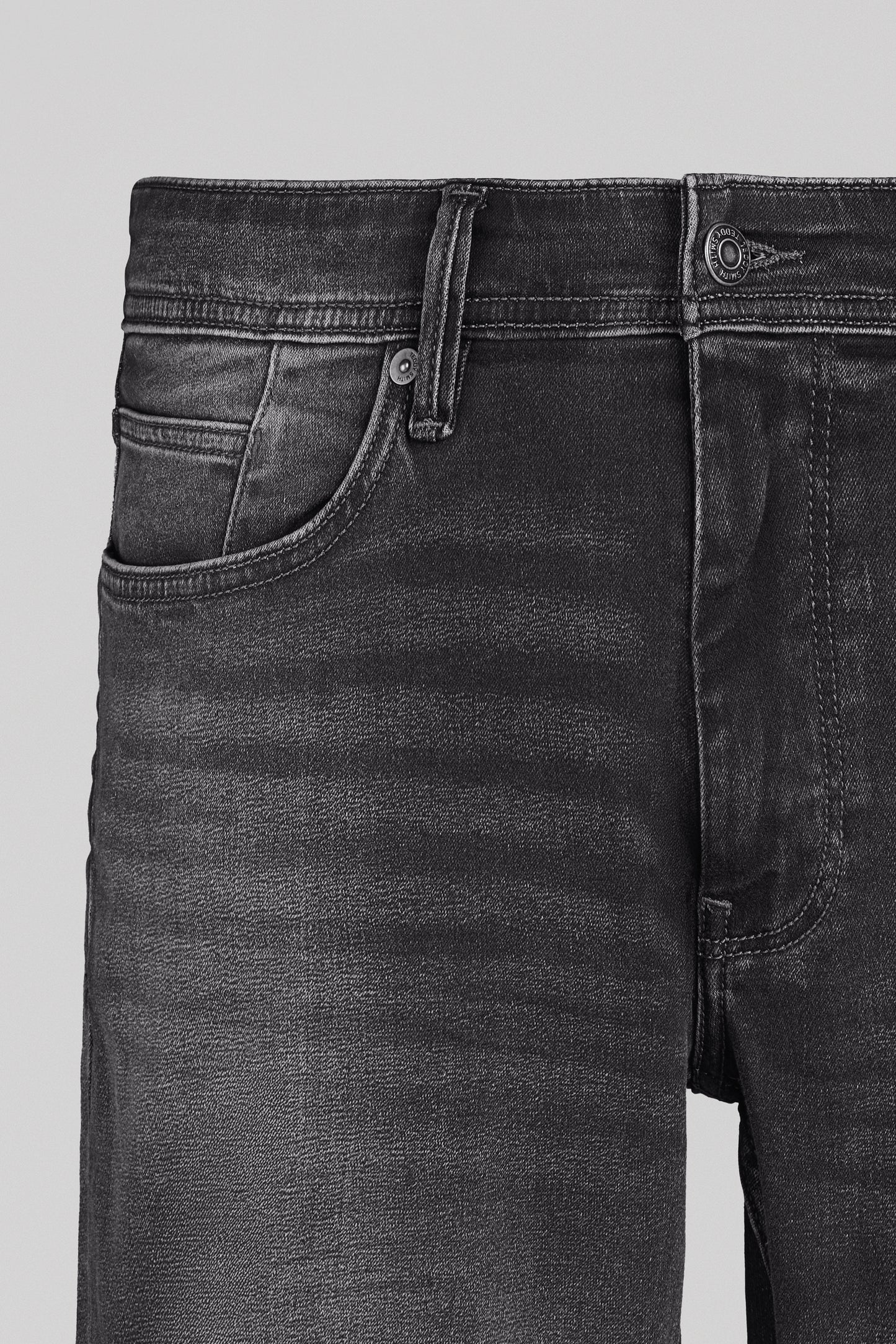 Bermuda denim coupe 5 poches SCOTTY 3 REG DEEP GREY