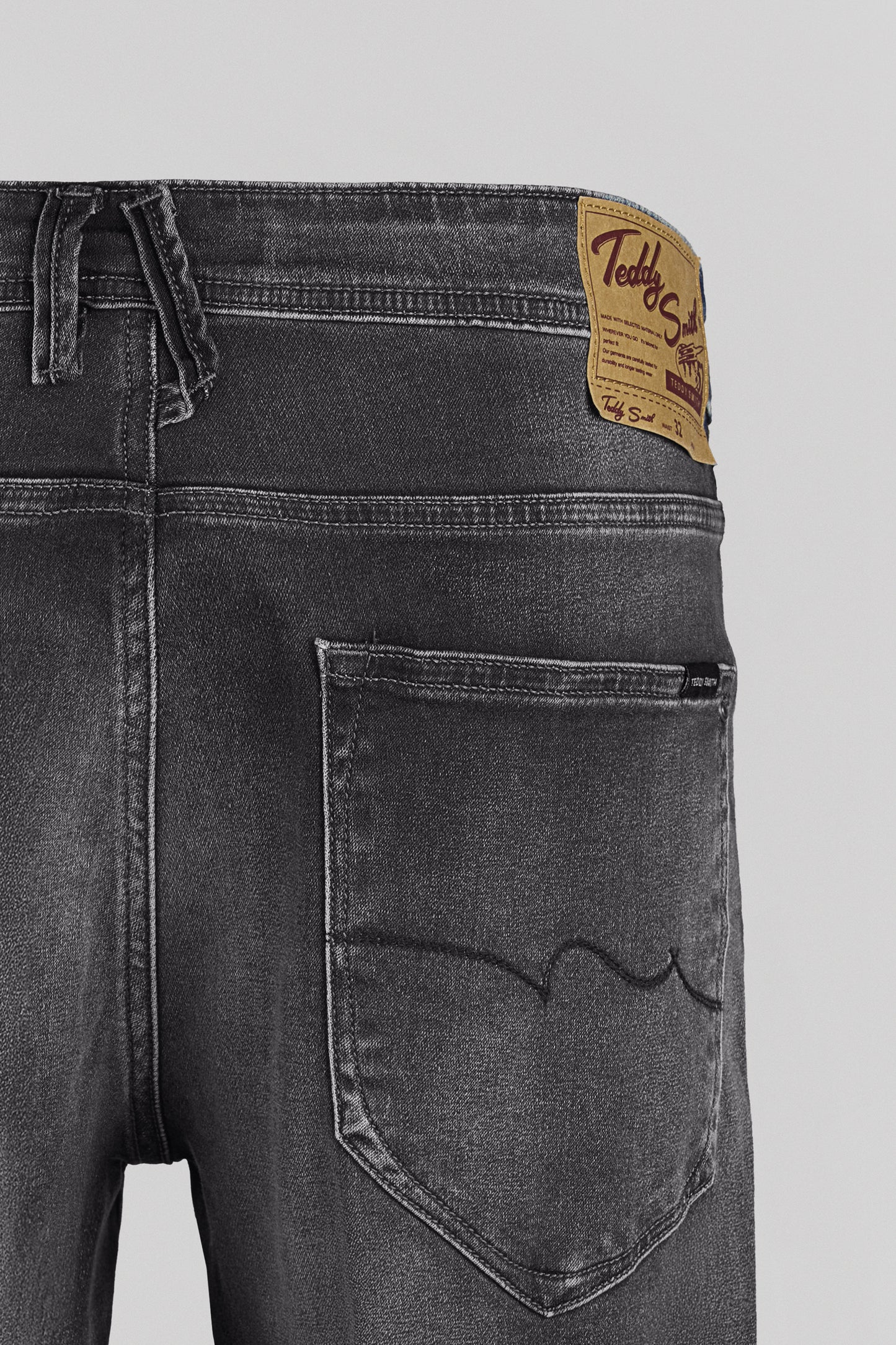 Bermuda denim coupe 5 poches SCOTTY 3 REG DEEP GREY