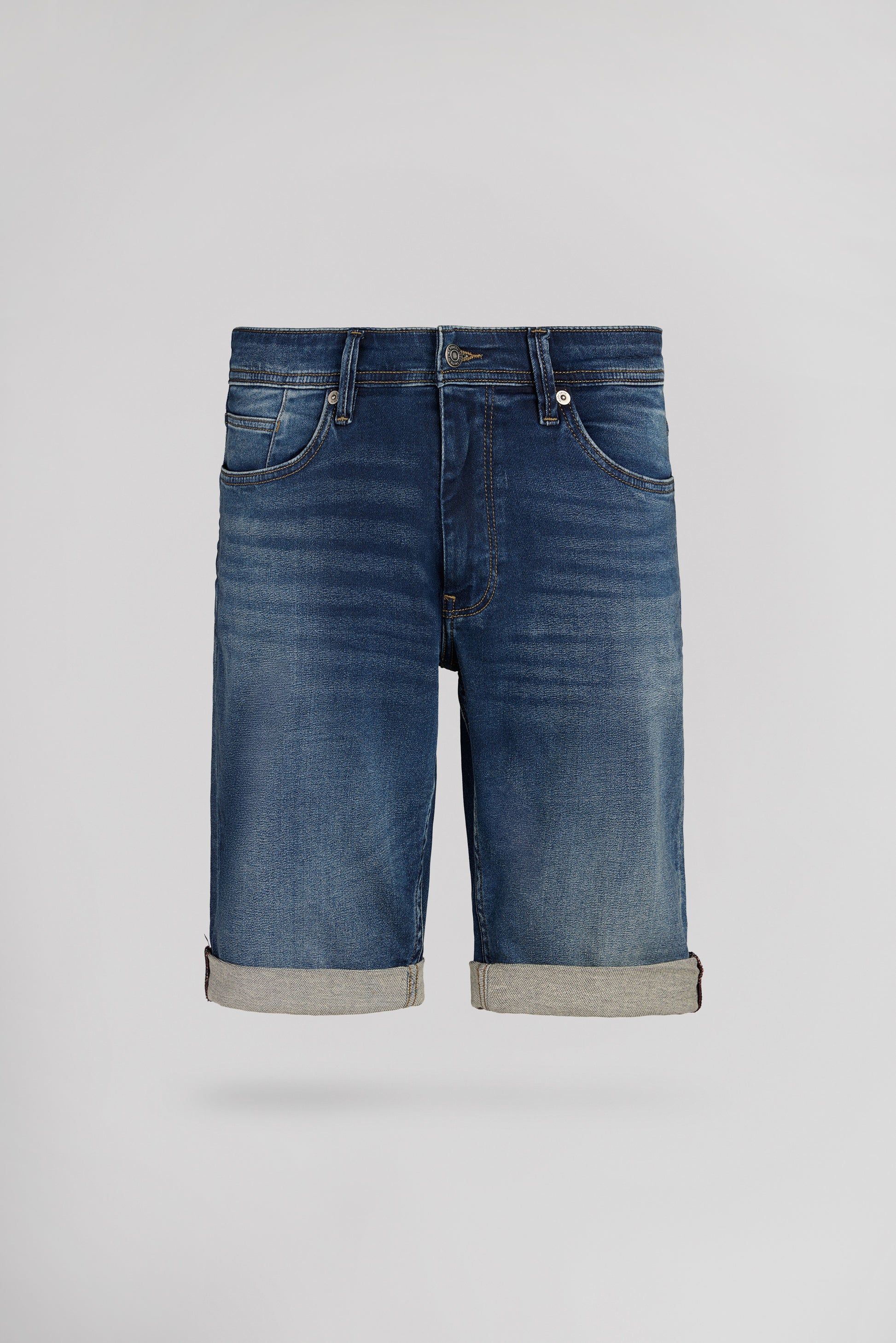 Bermuda denim coupe 5 poches SCOTTY 3 REG DYE - Teddy Smith