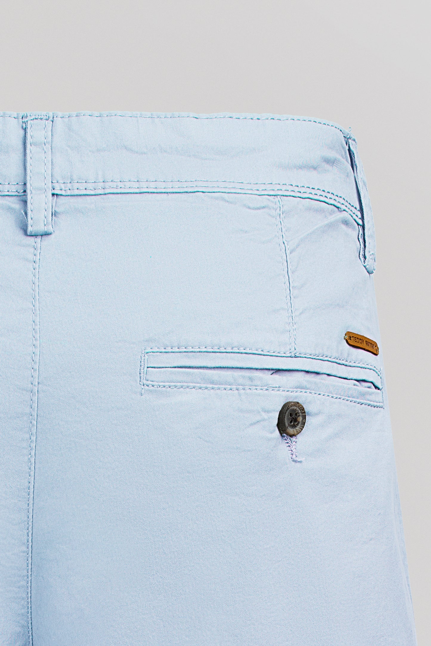 Short bermuda CHINO PASTEL BLUE - Teddy Smith