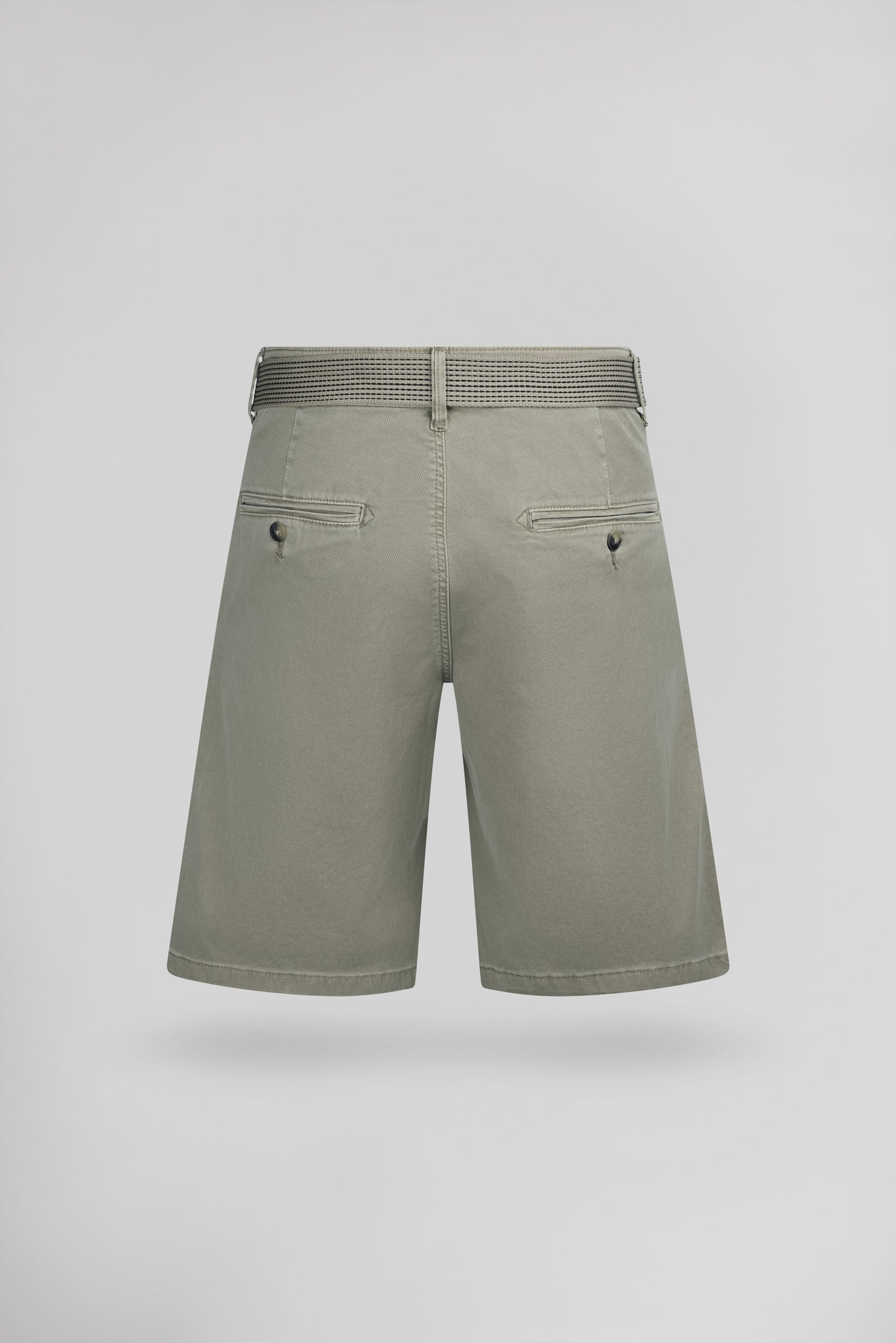 Short ceinture amovible STATON CHINO BLEACH KAKI - Teddy Smith