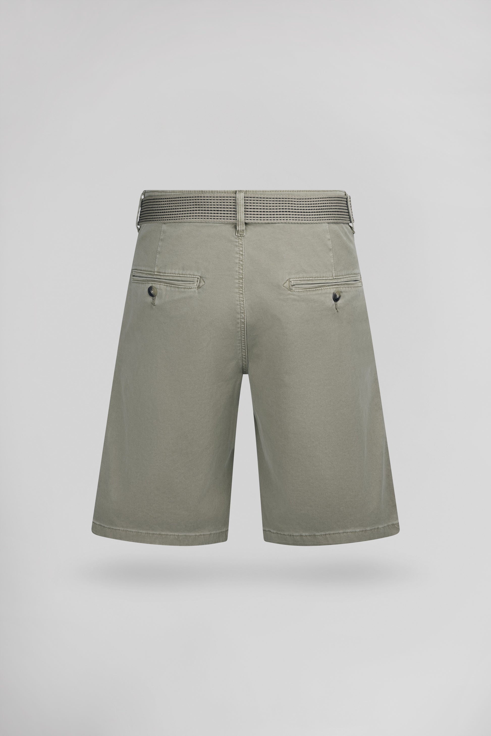 Short ceinture amovible STATON CHINO BLEACH KAKI - Teddy Smith