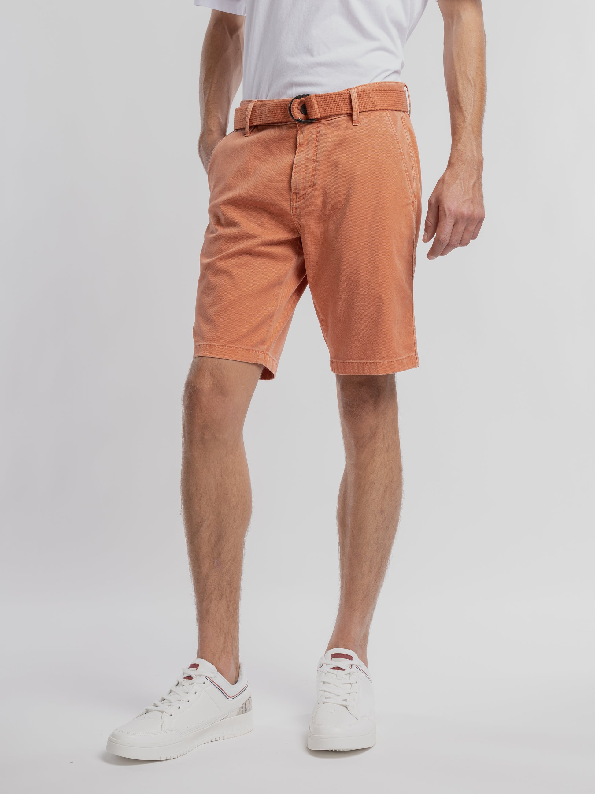 Short STATON CHINO NORDIC RED - Teddy Smith