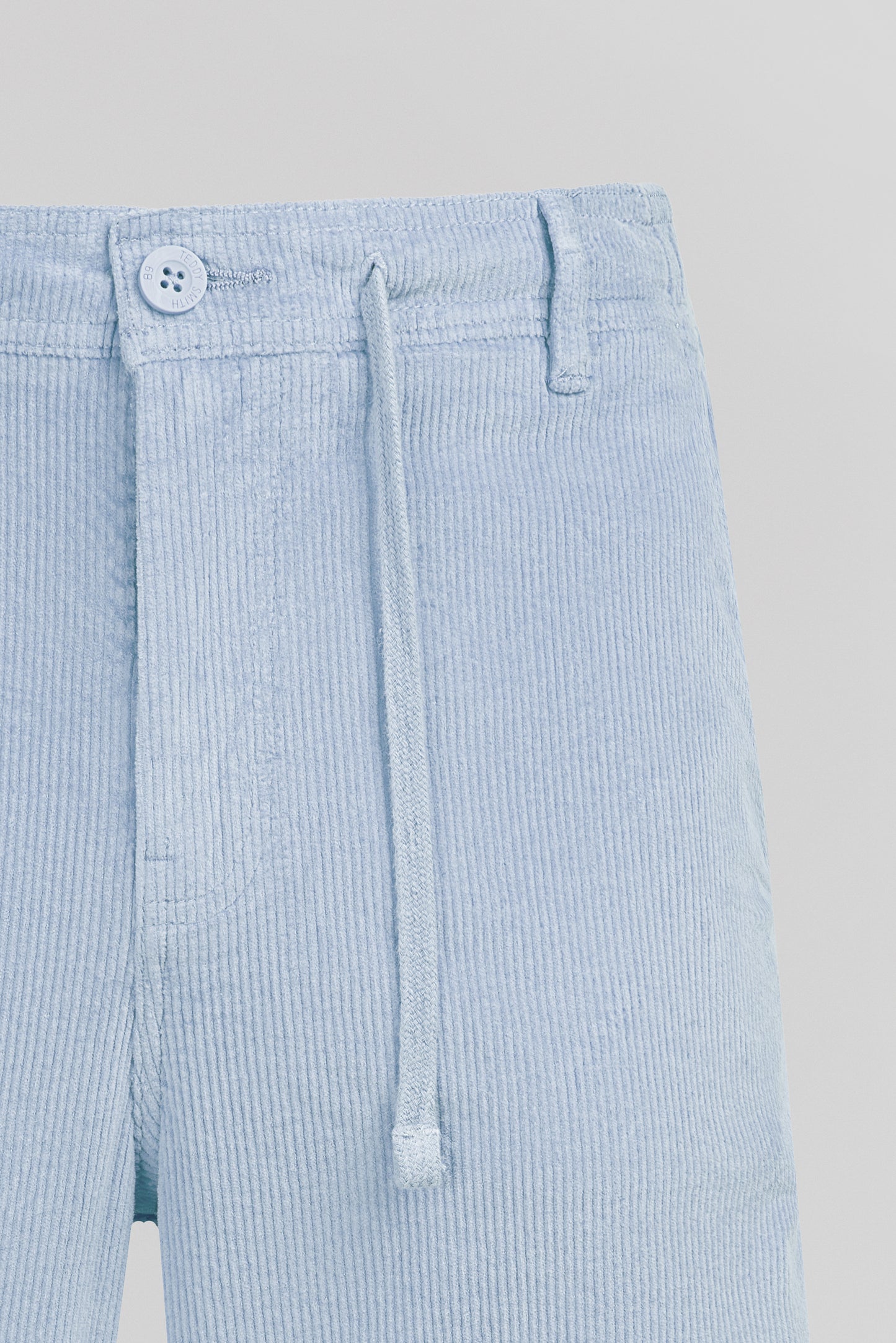 Short velours côtelé S-SURF SH PASTEL BLUE