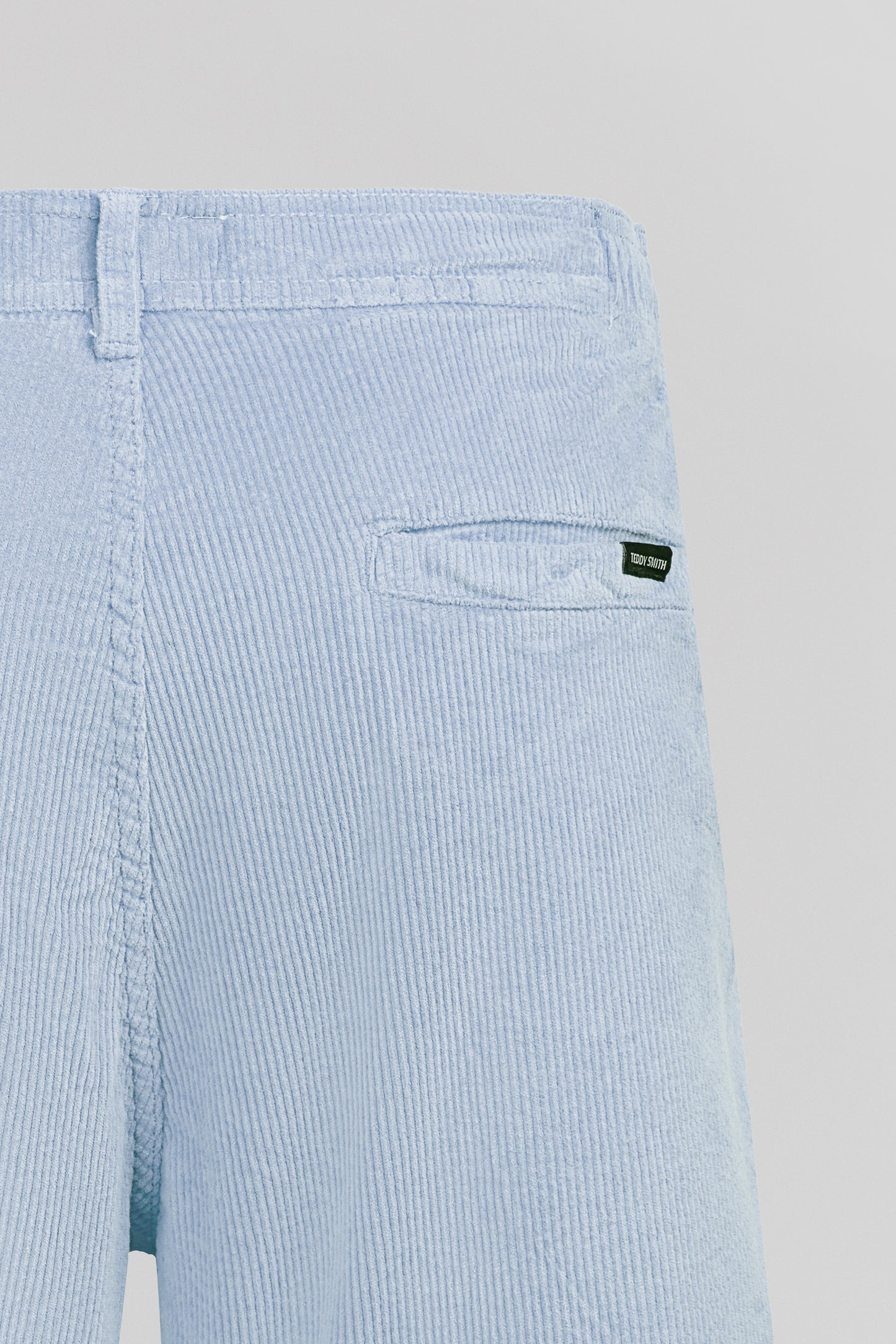 Short velours côtelé S-SURF SH PASTEL BLUE