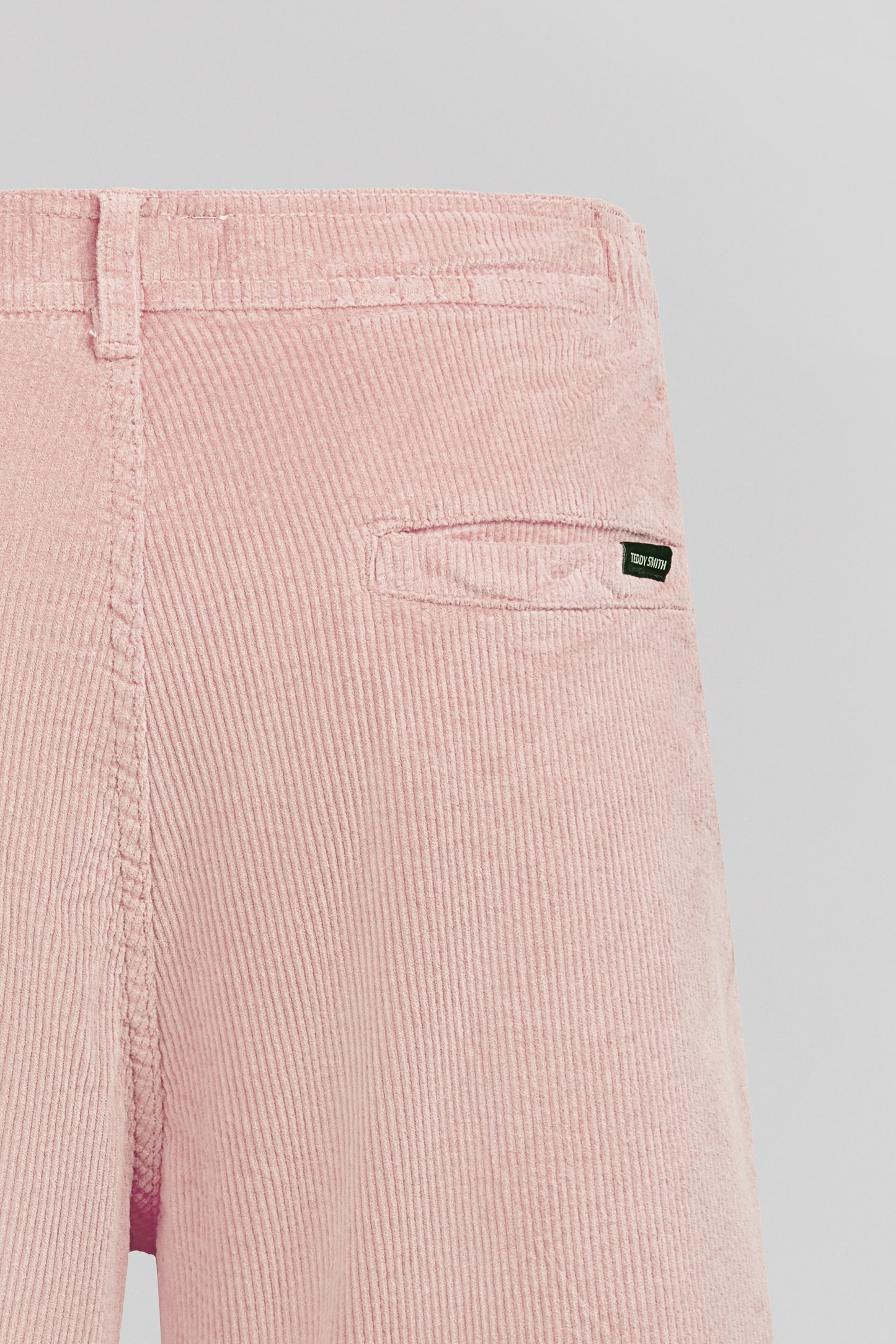 Short velours côtelé S-SURF SH ROSE PASTEL