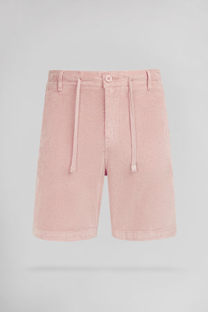 Short velours côtelé S-SURF SH ROSE PASTEL