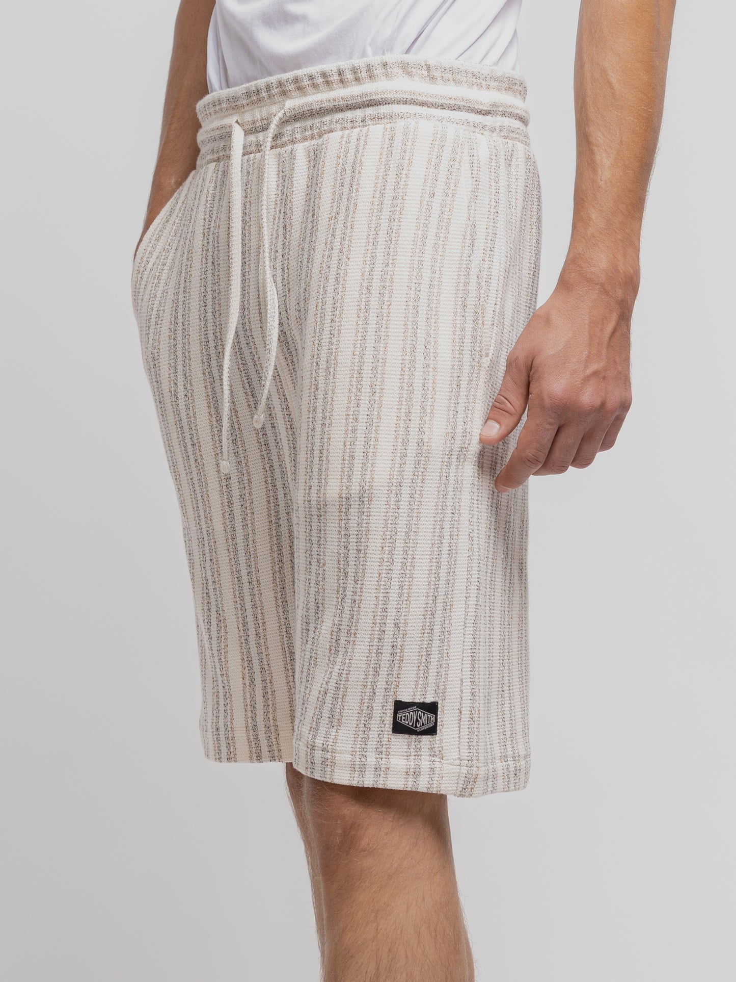 Short S-AKUMA SH MIDDLE WHITE - Teddy Smith