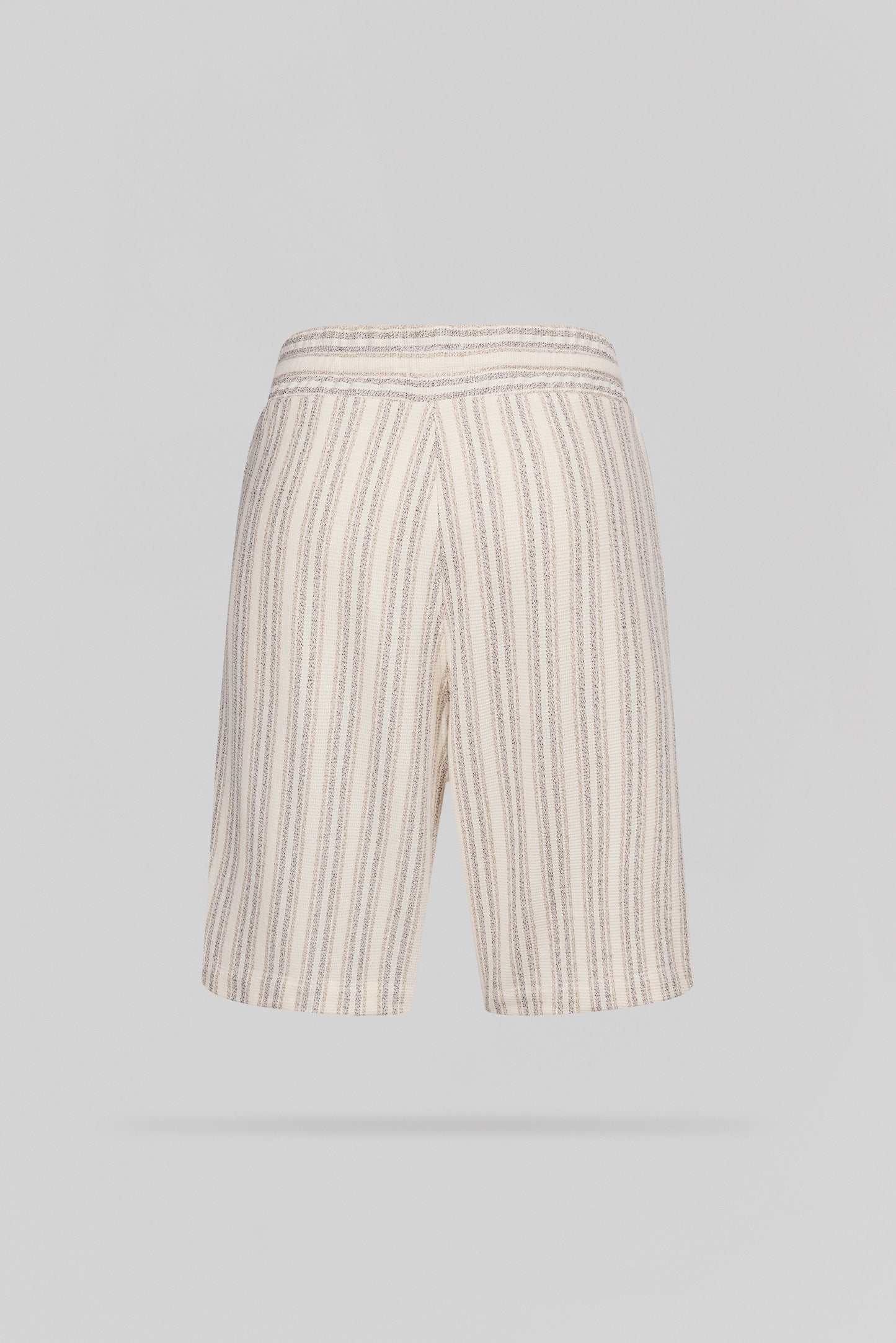 Short à rayures S-AKUMA SH MIDDLE WHITE