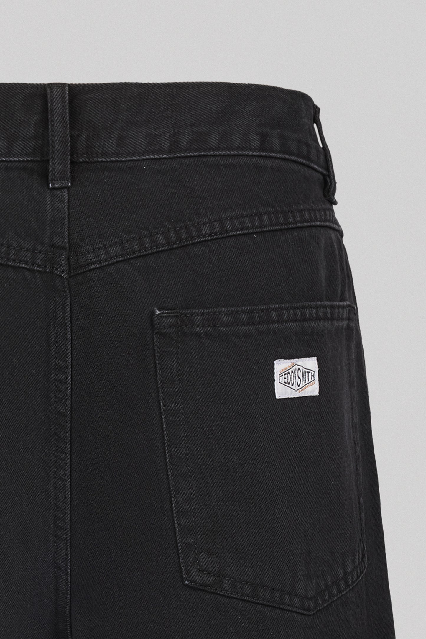 Short denim S-AXEL SH USED BLACK USED