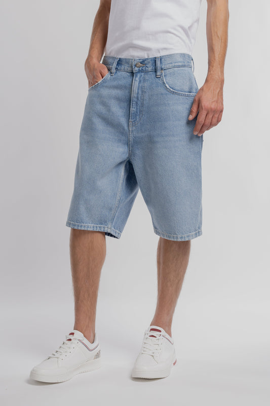 Achat Short S-AXEL SH USED FRIPP / INDIGO CLAIR - Teddy Smith