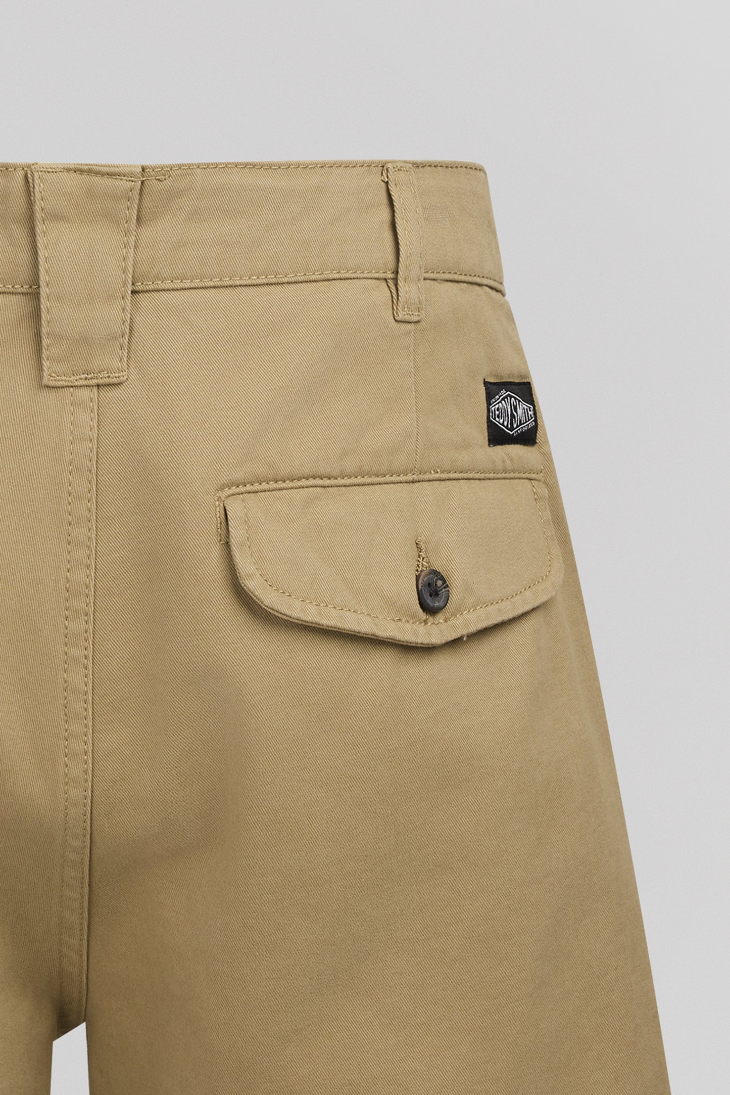 Short chino S-EDDY CHINO SH WORKER BEIGE - Teddy Smith