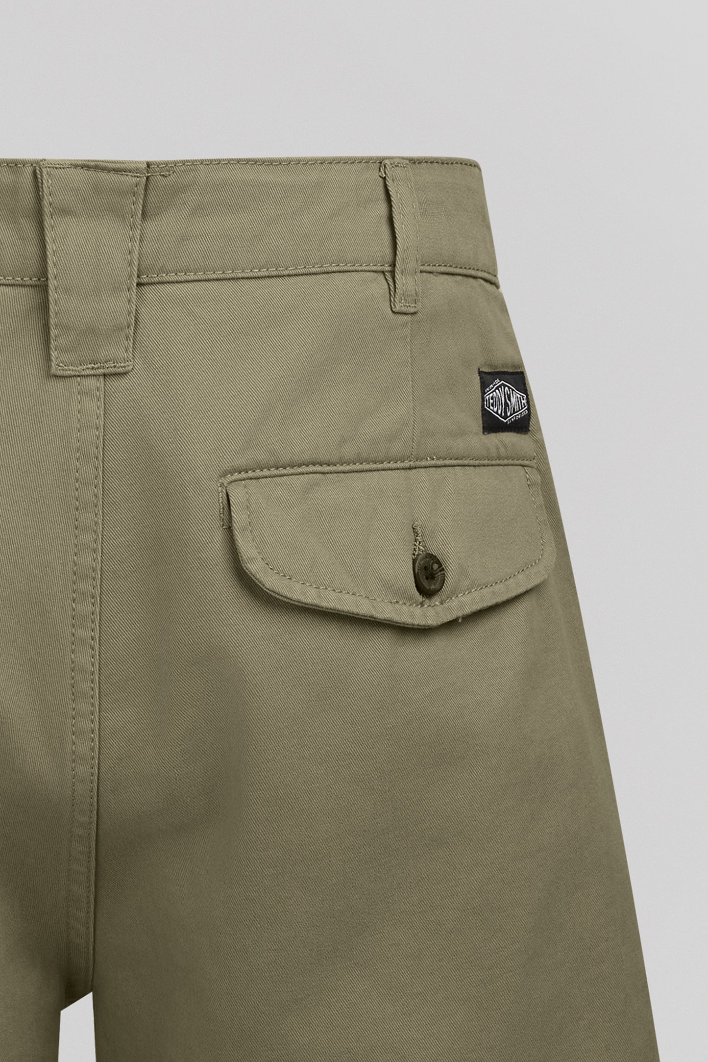 Short chino S-EDDY CHINO SH DUSTY KAKI