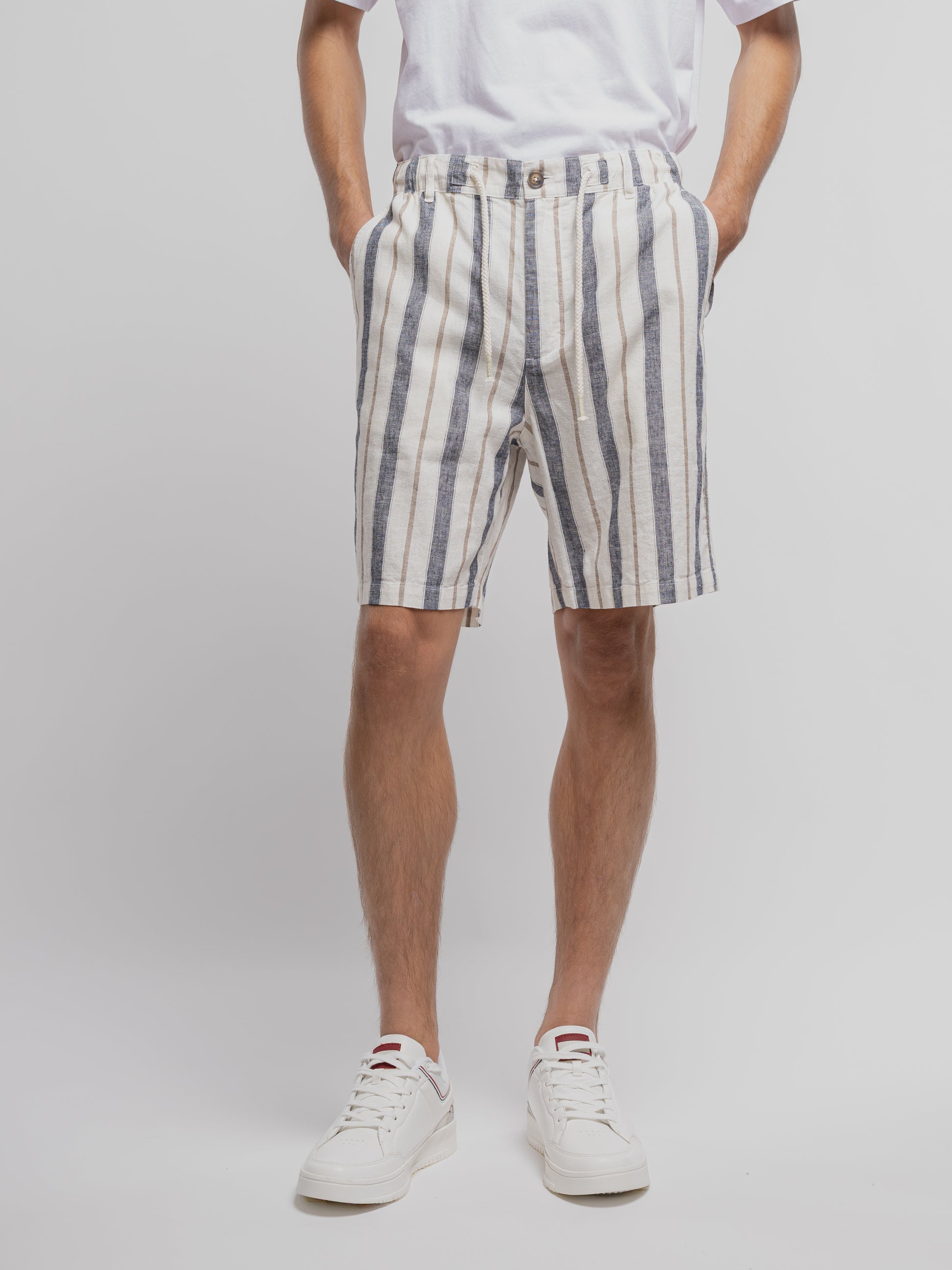 Short S-DARIUS SH LIN DARK NAVY - Teddy Smith