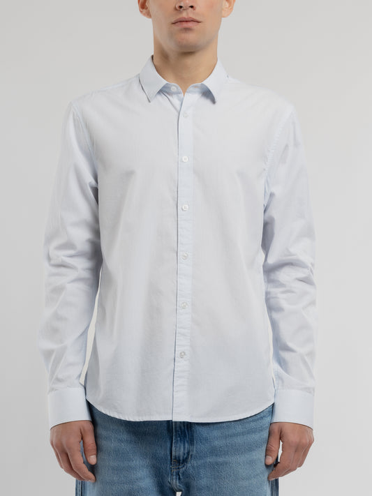 Achat Chemise CARTON ML PASTEL BLUE/STRIPES - Teddy Smith