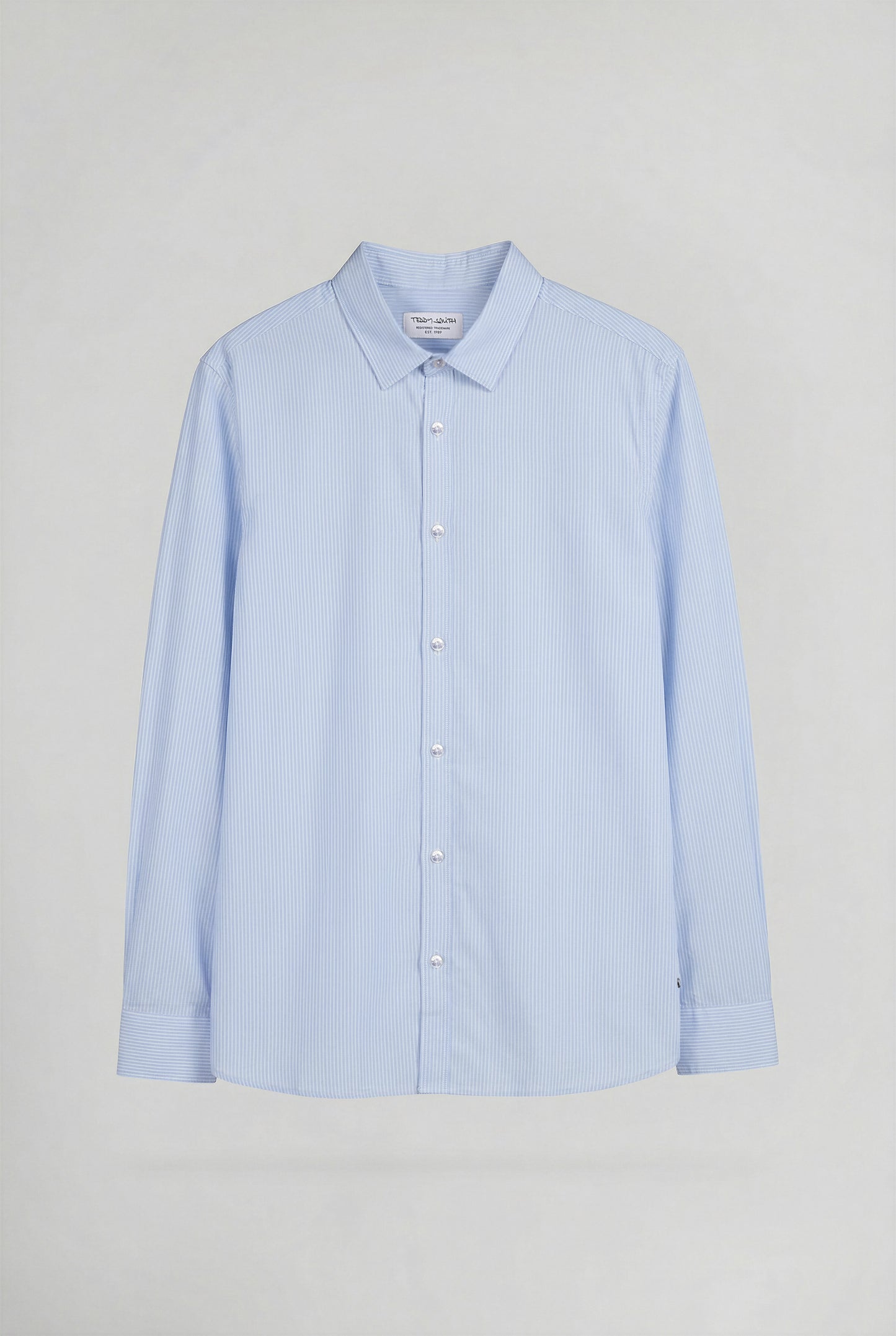 Chemise CARTON ML PASTEL BLUE/STRIPES