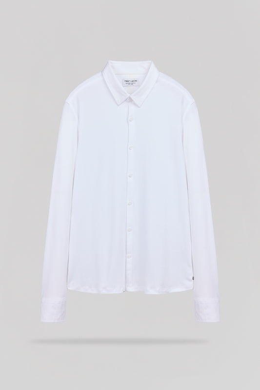 Achat Chemise col français C-DONOVAN ML BLANC - Teddy Smith