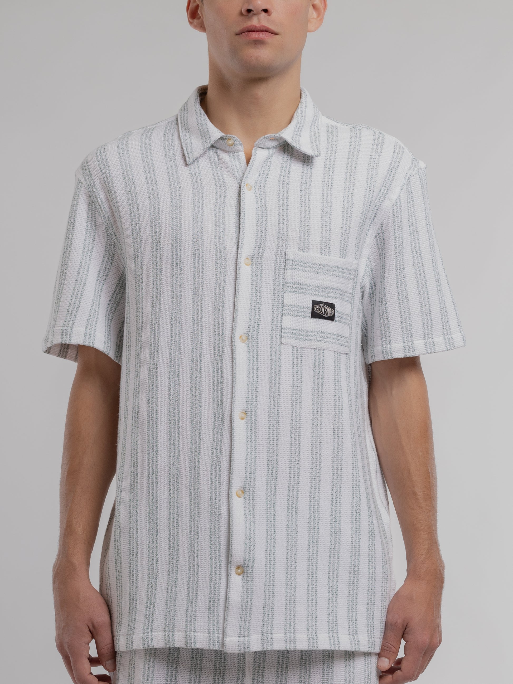 Chemise C-AKUMA MC BLANC - Teddy Smith