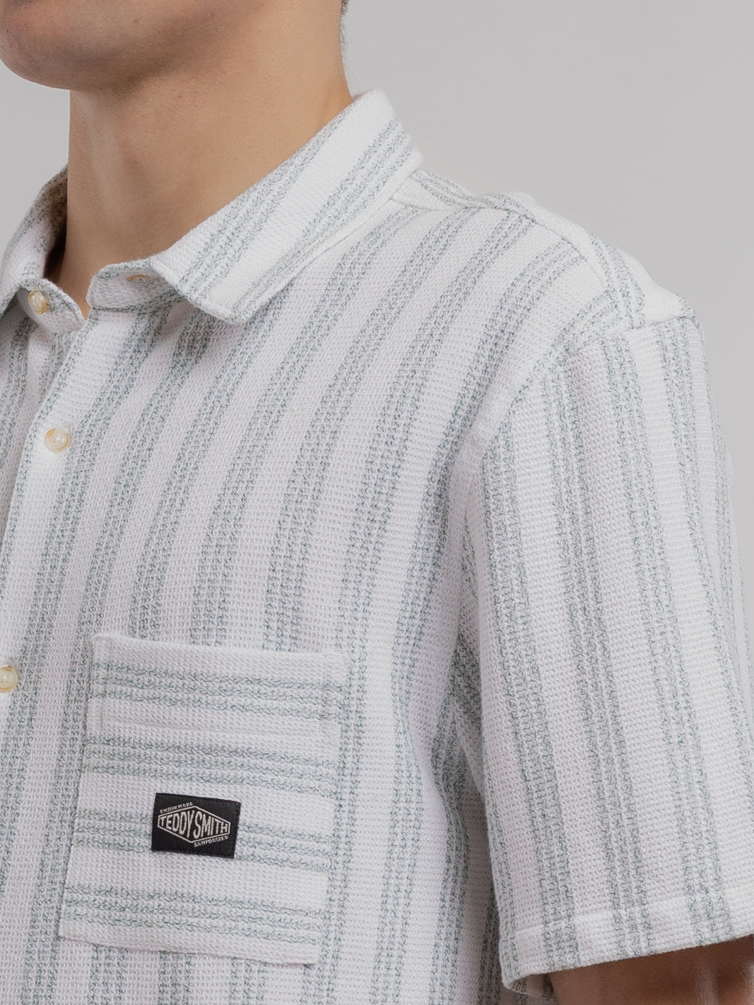 Chemise C-AKUMA MC BLANC - Teddy Smith