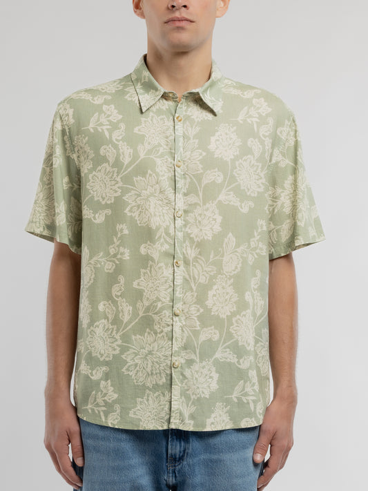 Achat Chemise C-ALBERTO MC VERT SAUGE - Teddy Smith