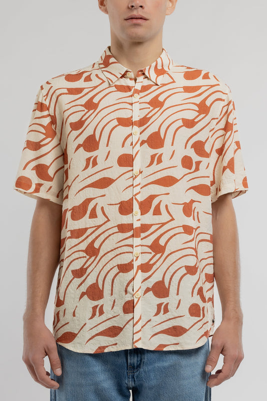 Achat Chemise C-DIXON MC CREAM - Teddy Smith
