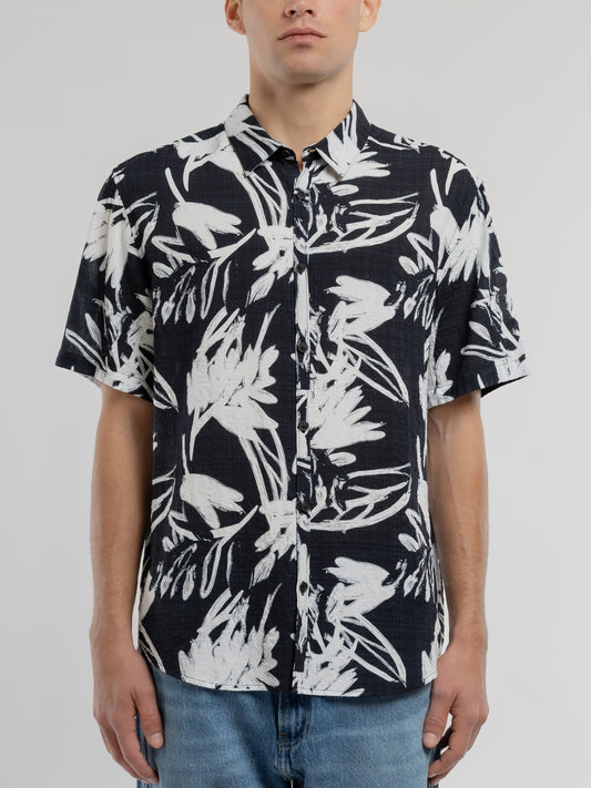 Achat Chemise C-DIXON MC DARK NAVY - Teddy Smith