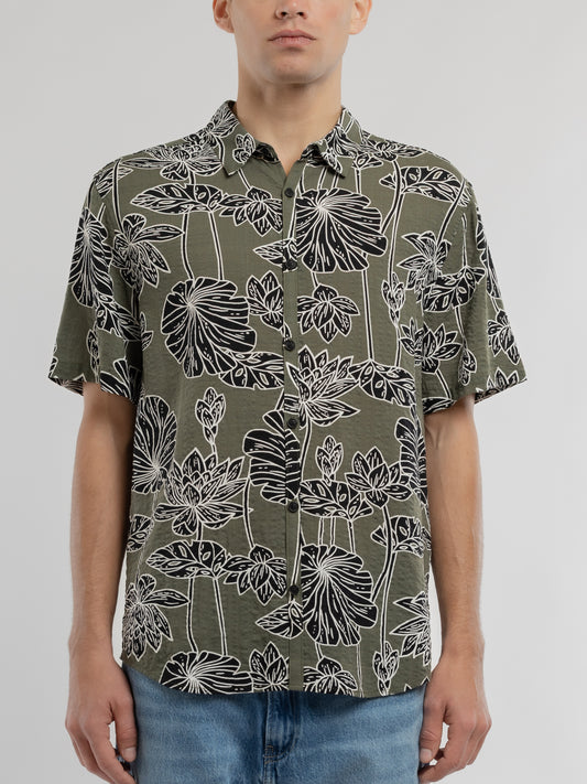 Achat Chemise C-DIXON MC DUSTY KAKI - Teddy Smith