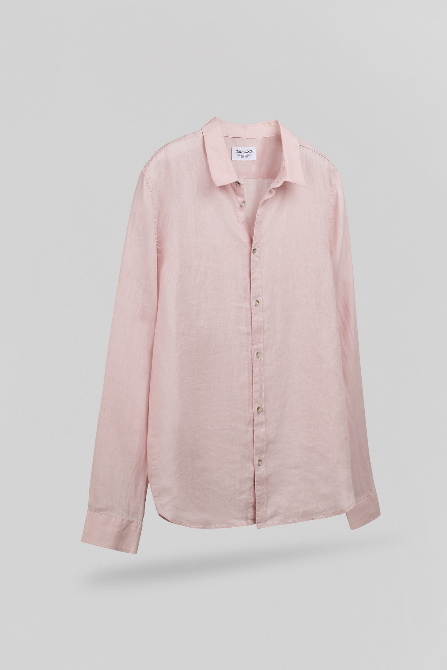 Chemise en lin C-LINEN ML ROSE PASTEL
