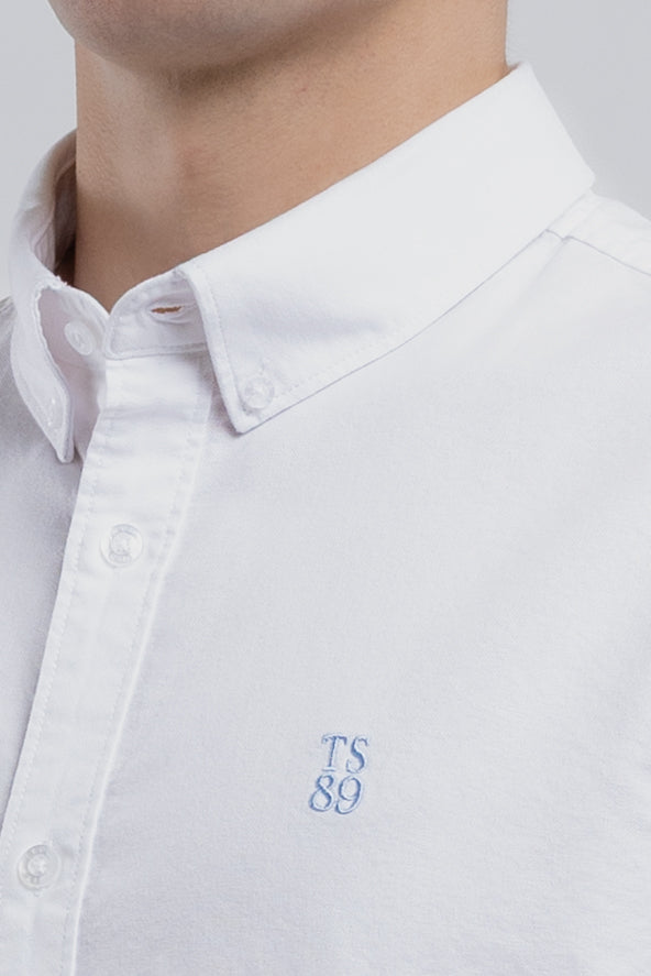 Chemise C-STAN ML BLANC - Teddy Smith
