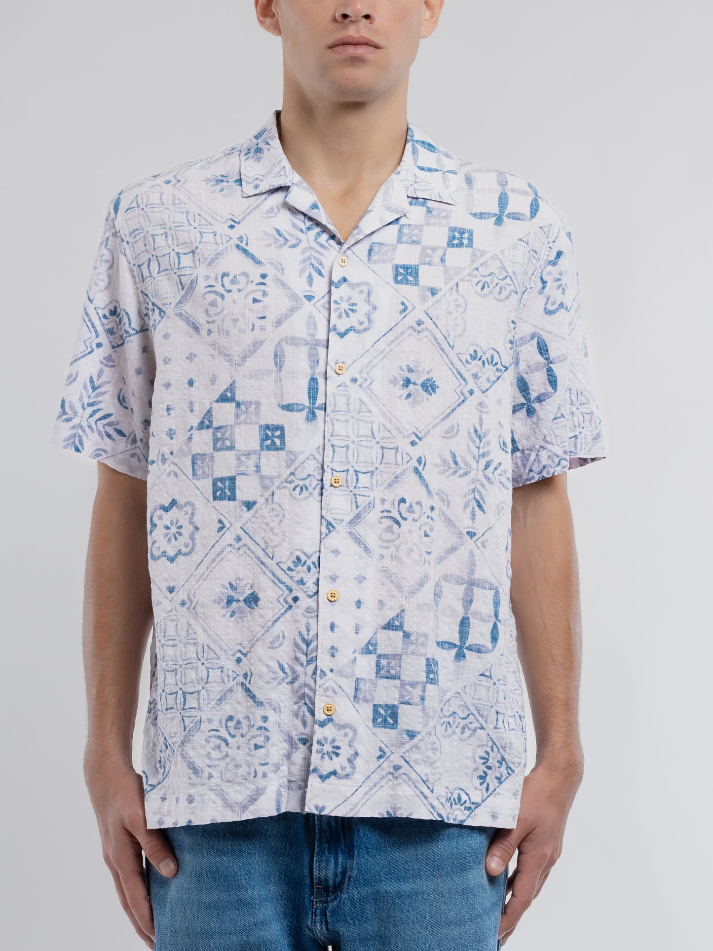 Chemise C-RAYMOND MC BLANC - Teddy Smith