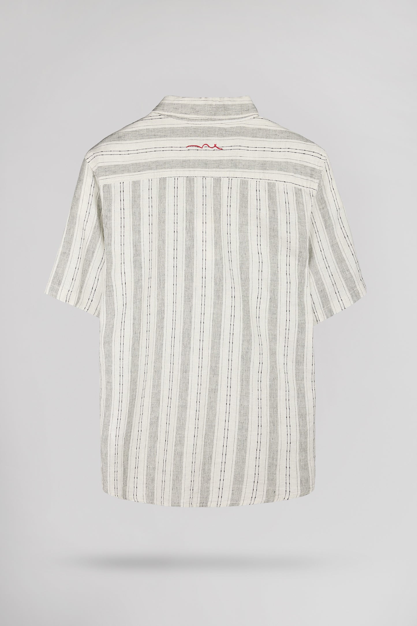 Chemise C-PIETRO STRIPE VERT SAUGE - Teddy Smith