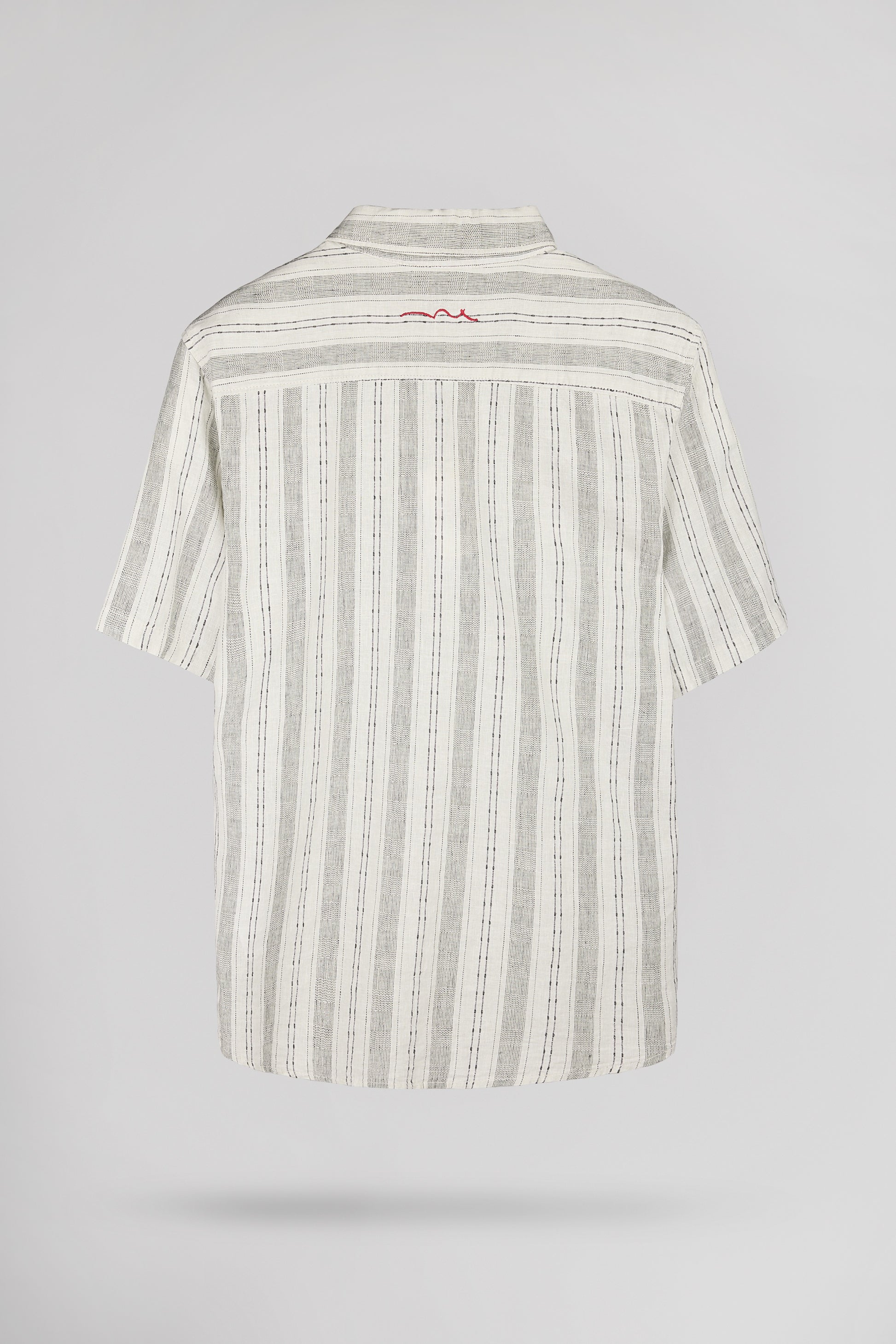 Chemise C-PIETRO STRIPE VERT SAUGE - Teddy Smith
