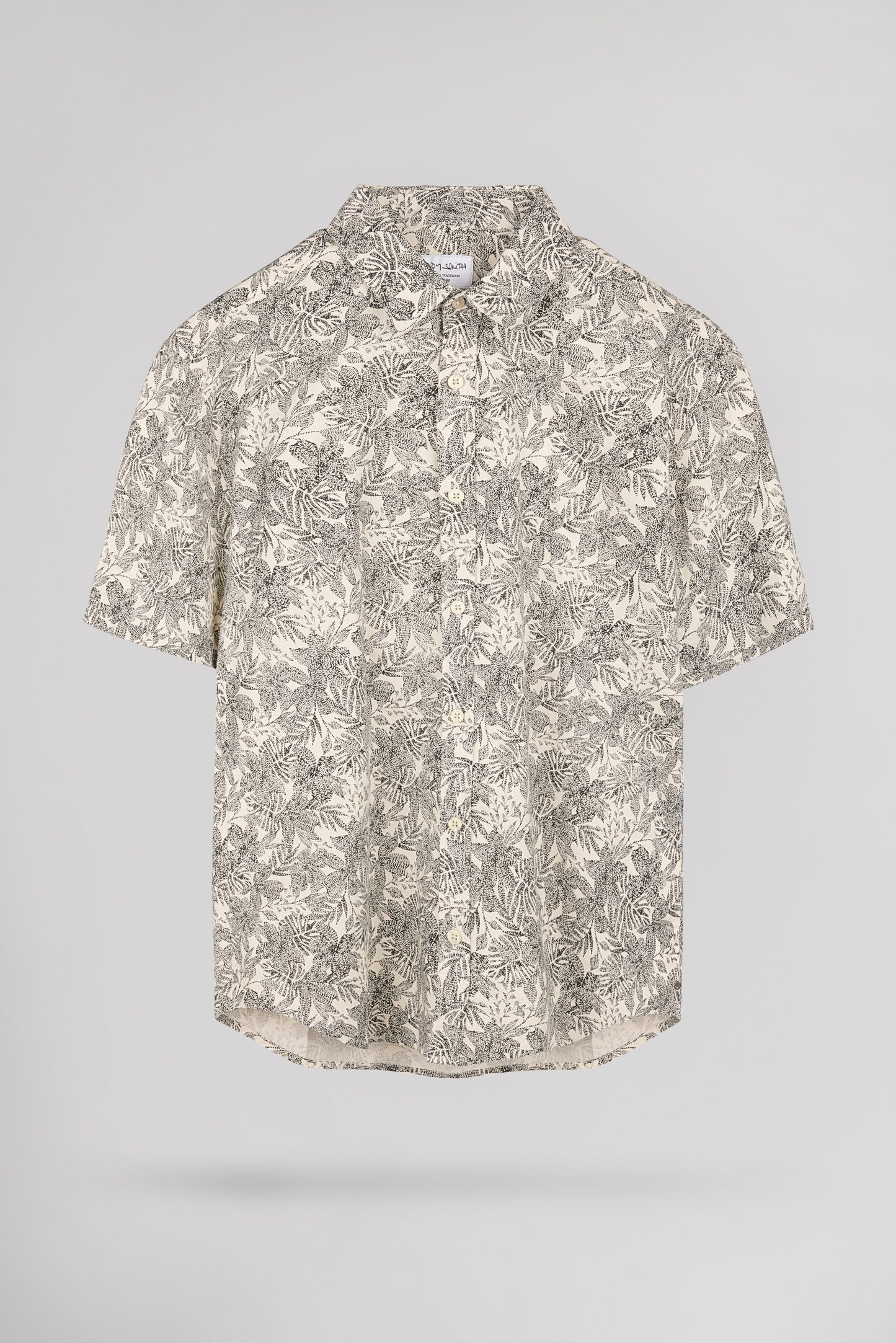 Chemise CUT 2 MC SOFT GREGE - Teddy Smith