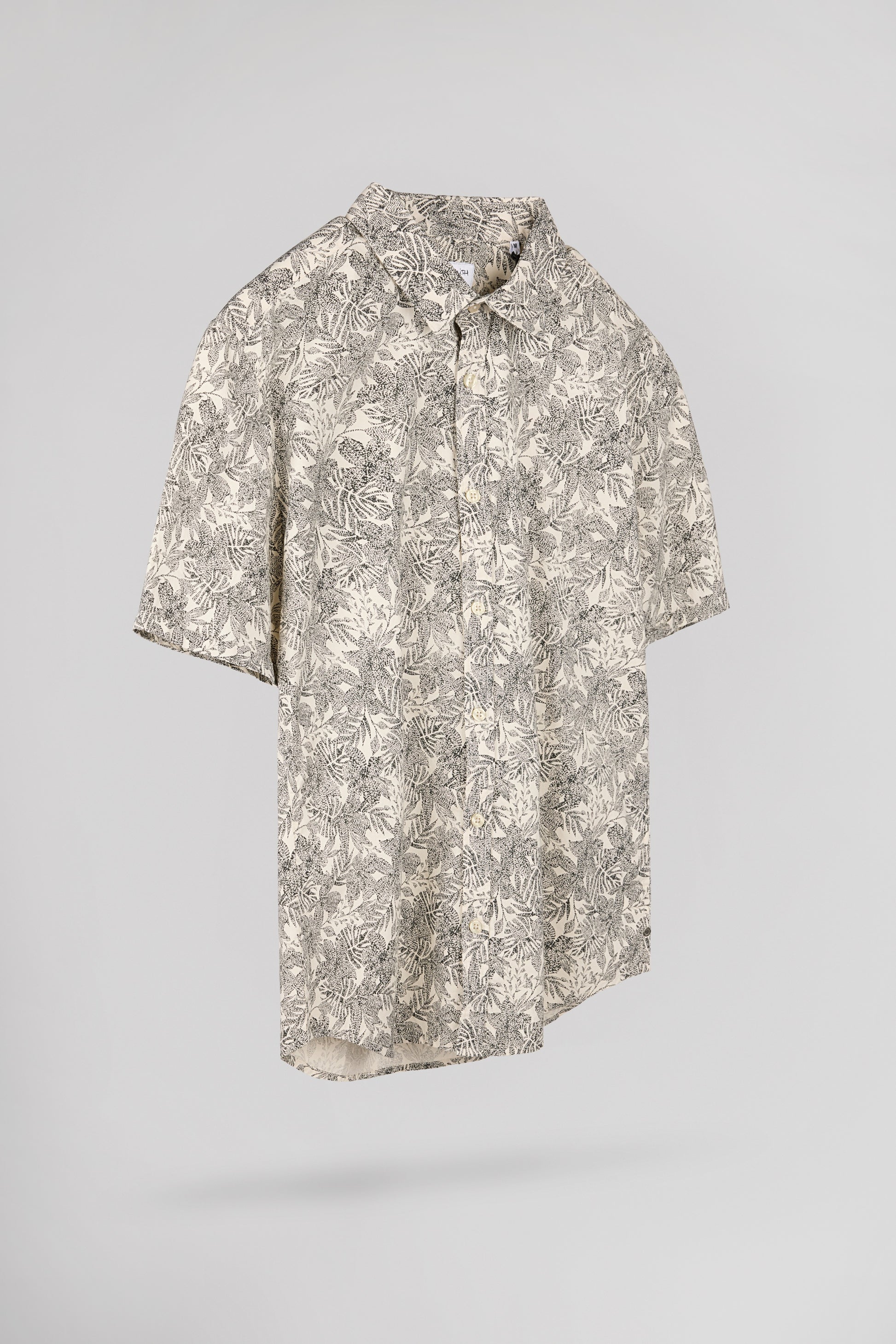 Chemise CUT 2 MC SOFT GREGE - Teddy Smith