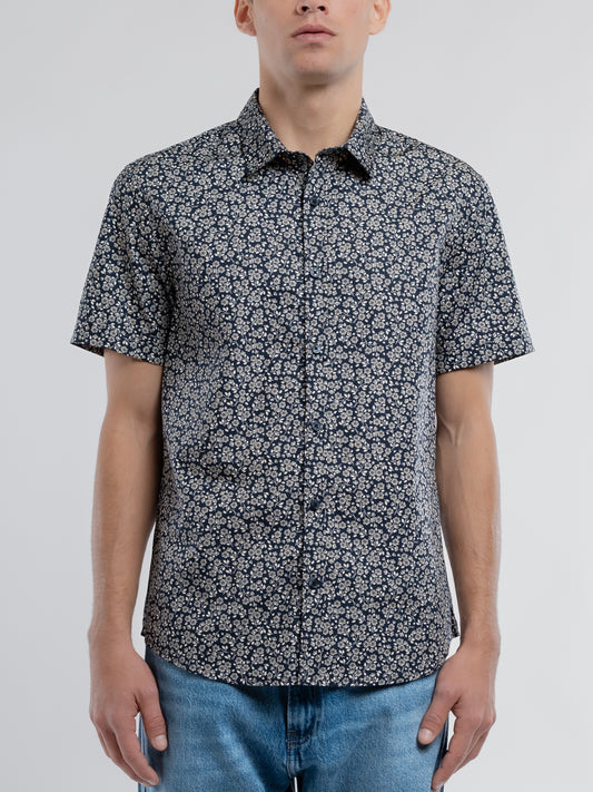 Achat Chemise CUT 2 MC TOTAL NAVY - Teddy Smith