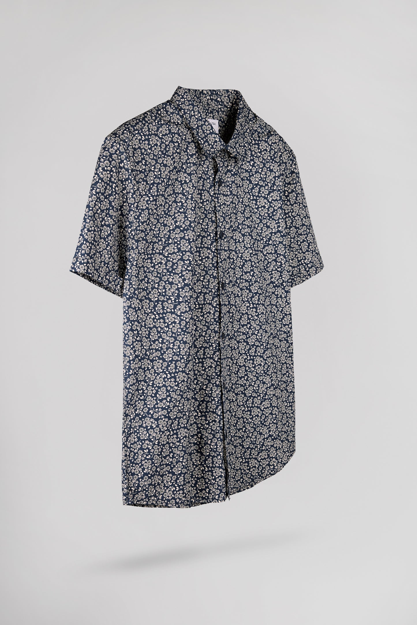 Chemise CUT 2 MC TOTAL NAVY - Teddy Smith