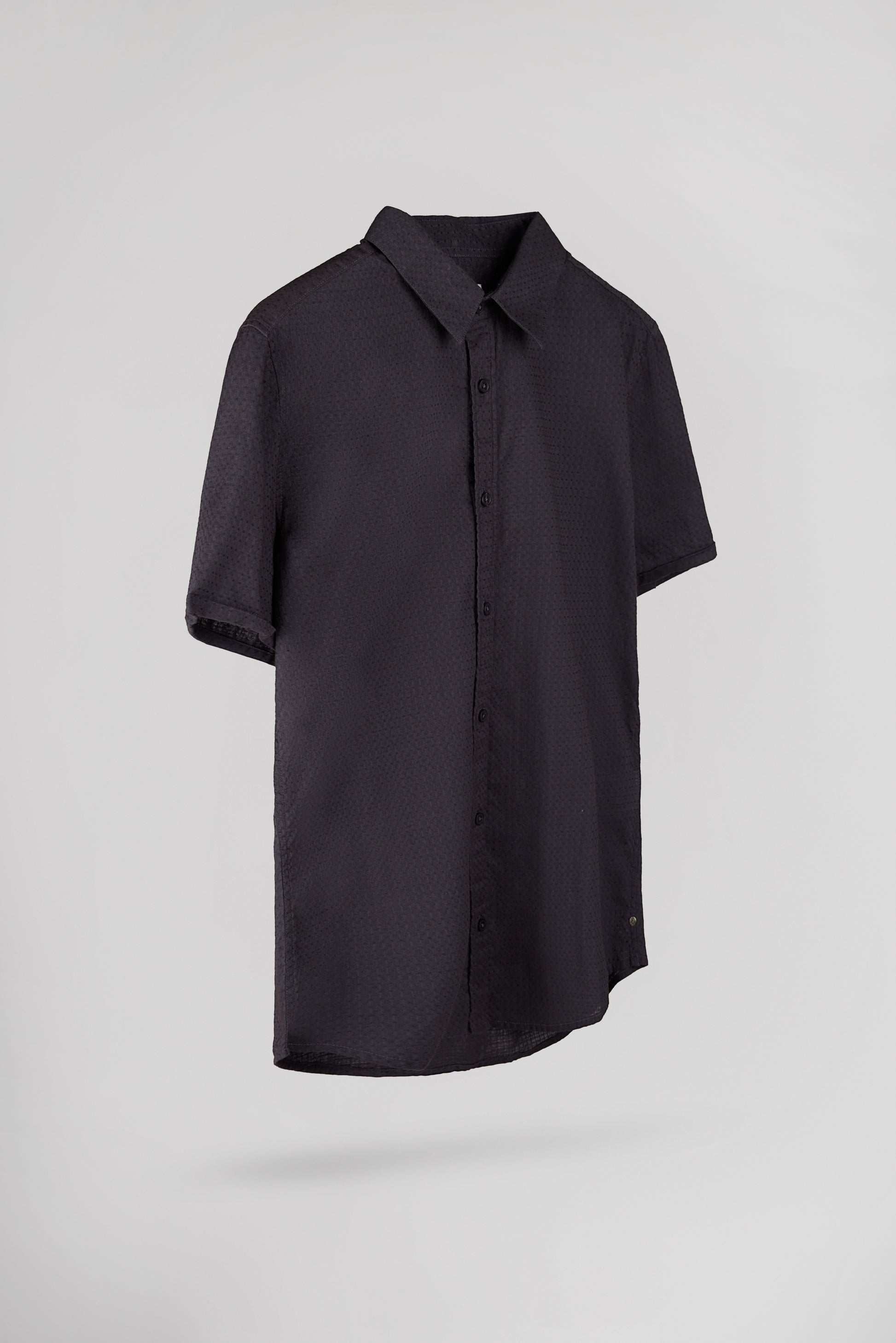 Chemise CUT 2 MC DARK NAVY - Teddy Smith