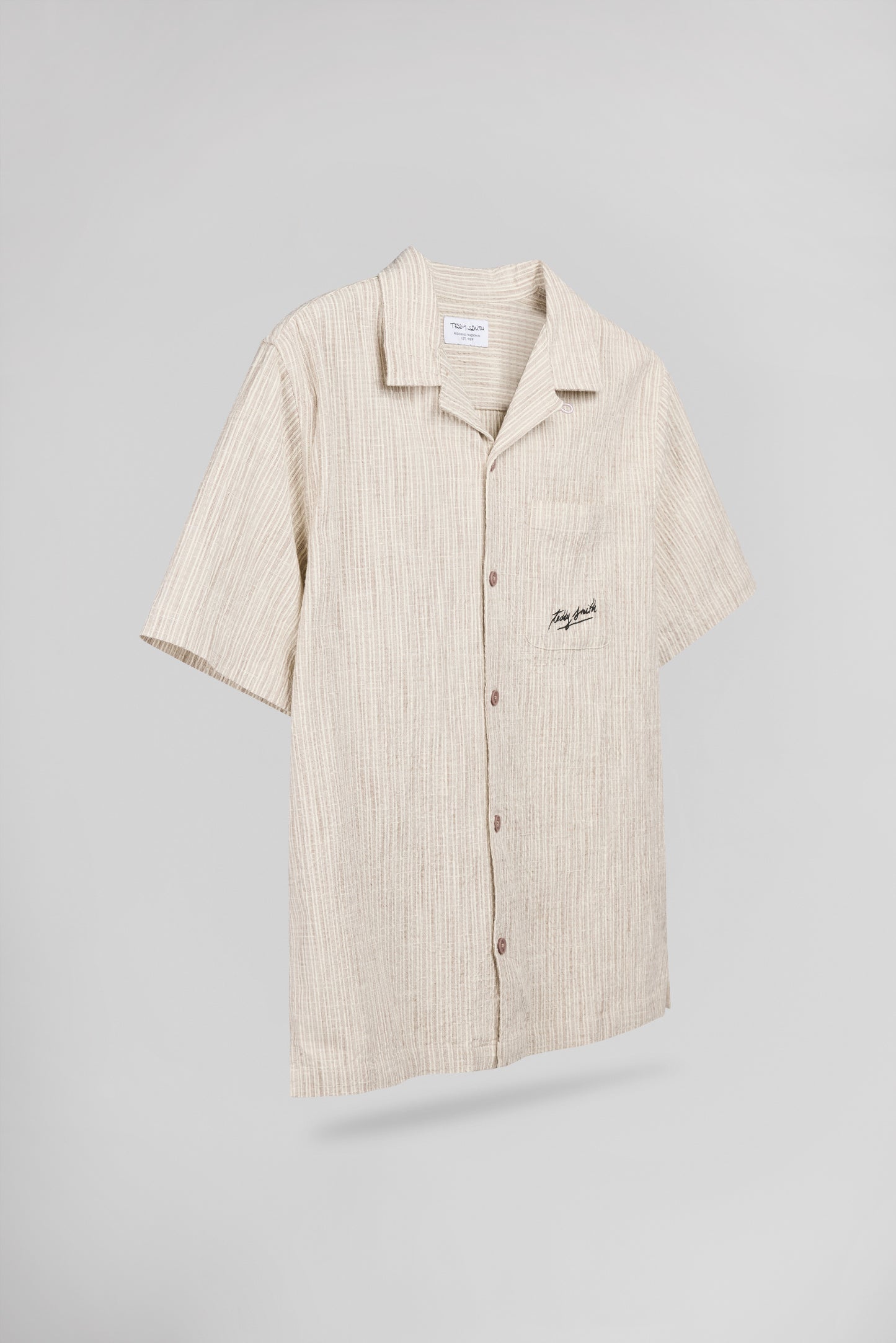 Chemise décontractée C-ELVIS MC WORKER BEIGE - Teddy Smith