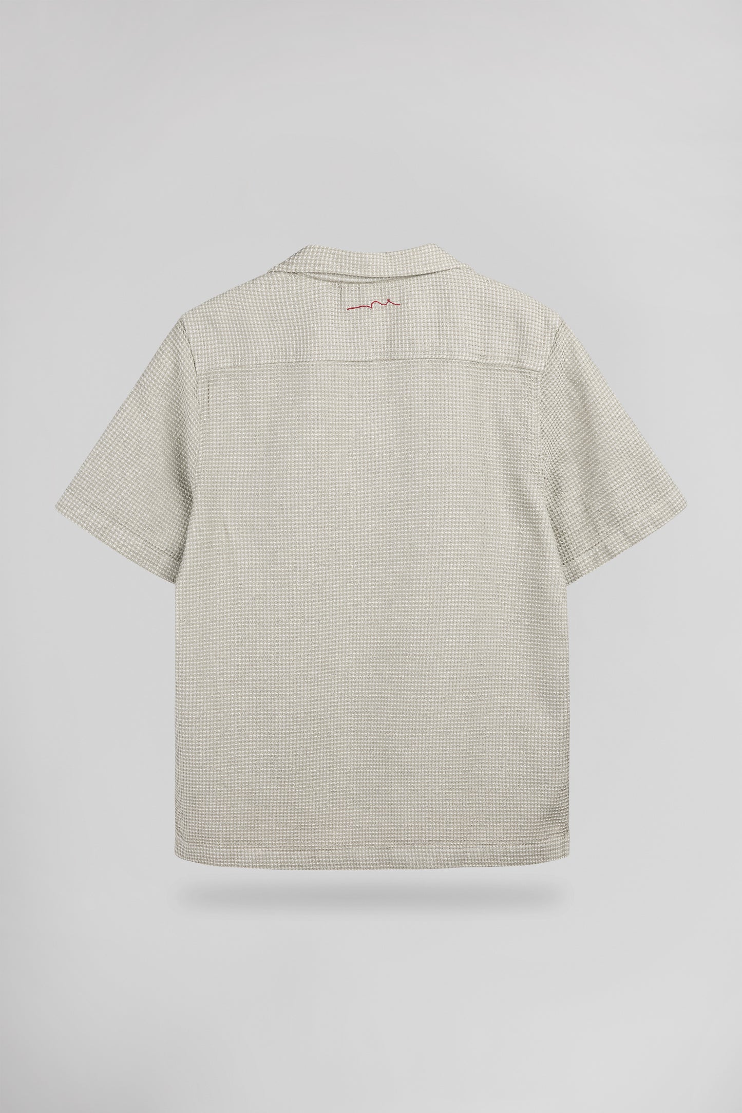 Chemise décontractée C-ELVIS MC BLEACH KAKI - Teddy Smith