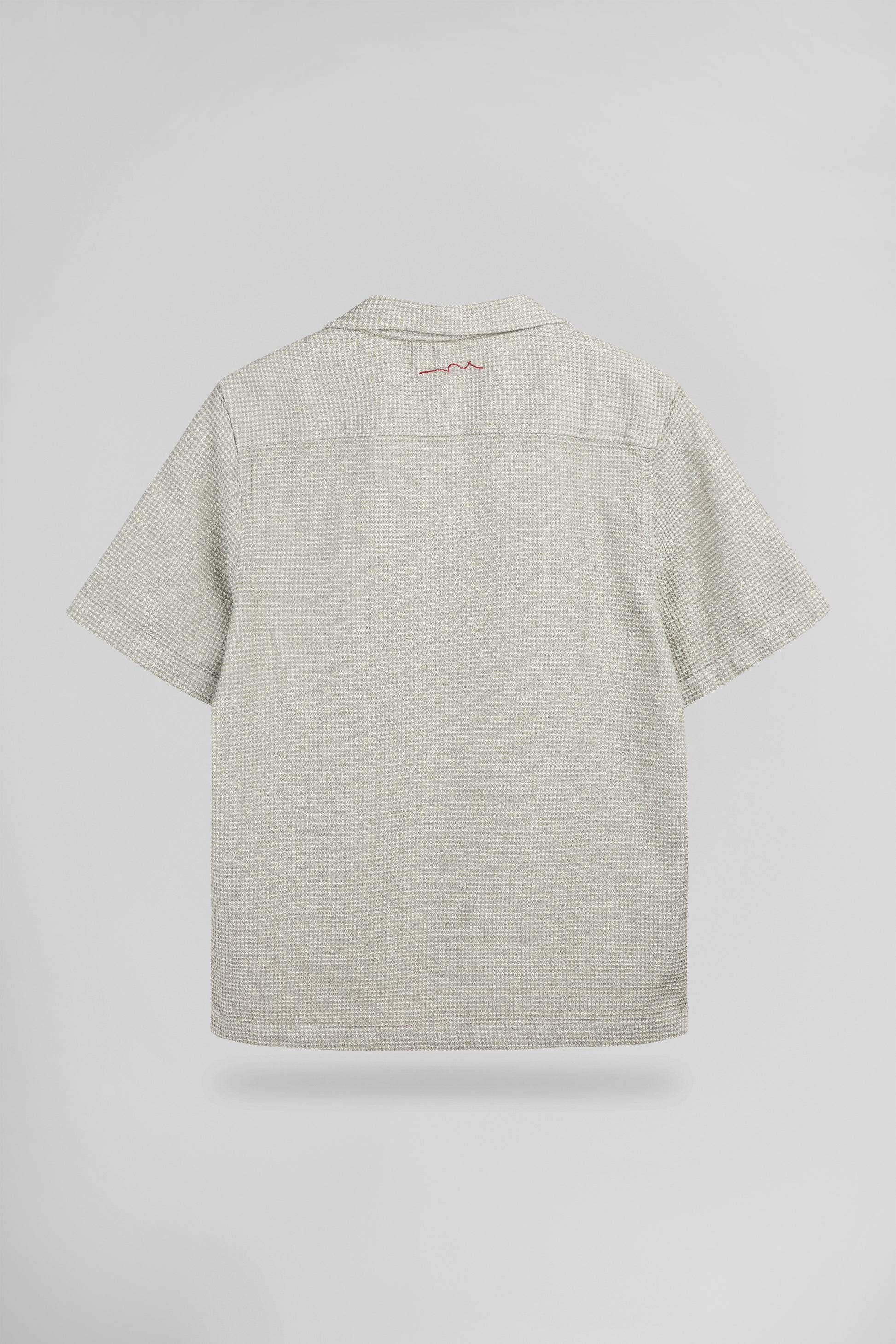 Chemise décontractée C-ELVIS MC BLEACH KAKI - Teddy Smith