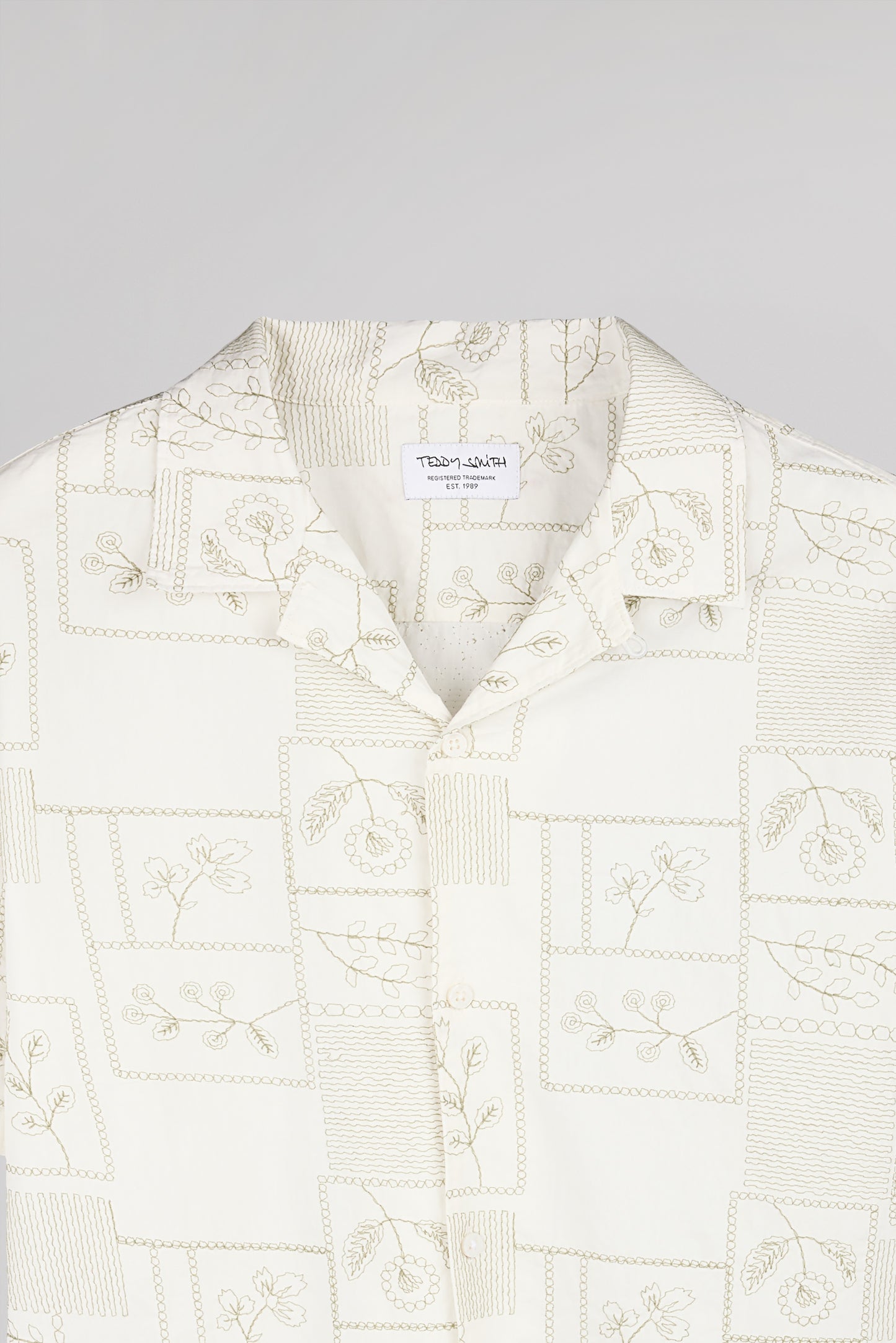 Chemise C-MAYER MC BLANC - Teddy Smith