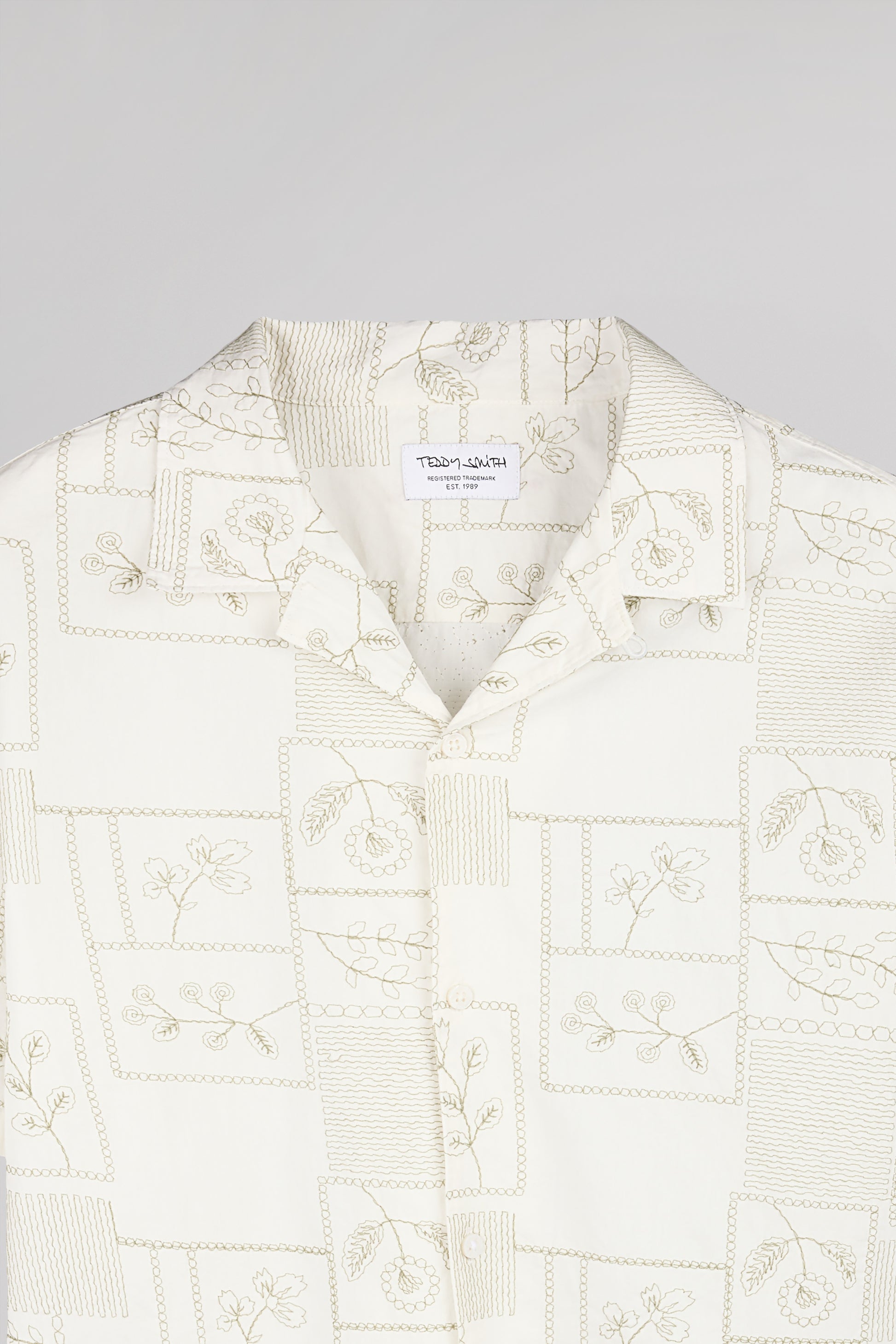 Chemise C-MAYER MC BLANC - Teddy Smith