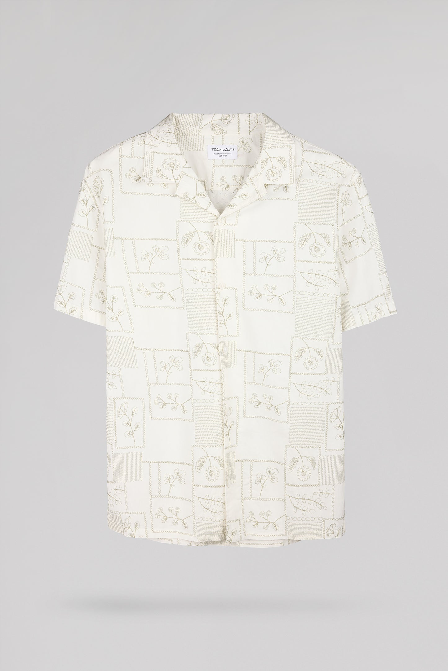 Chemise C-MAYER MC BLANC - Teddy Smith