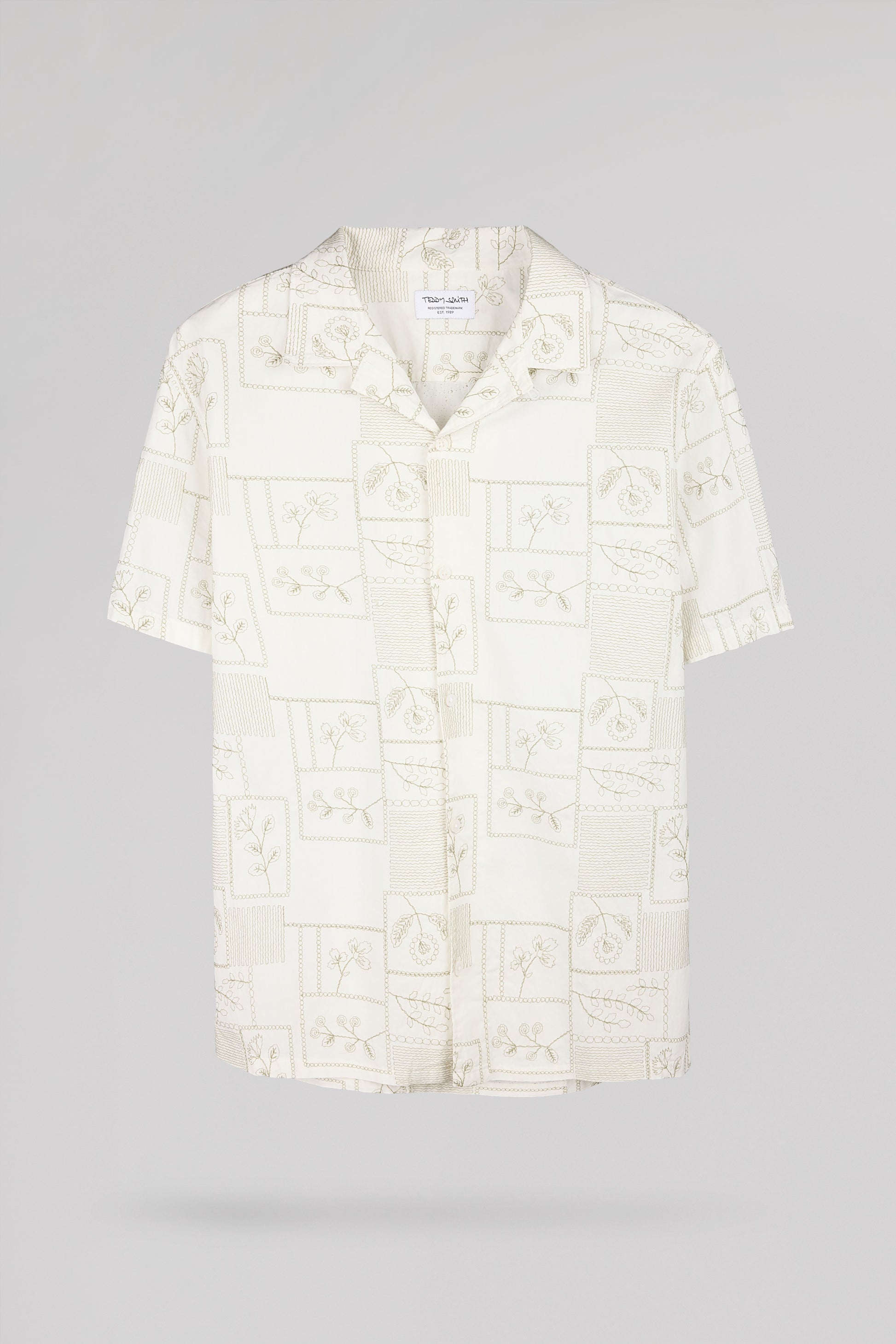 Chemise C-MAYER MC BLANC - Teddy Smith