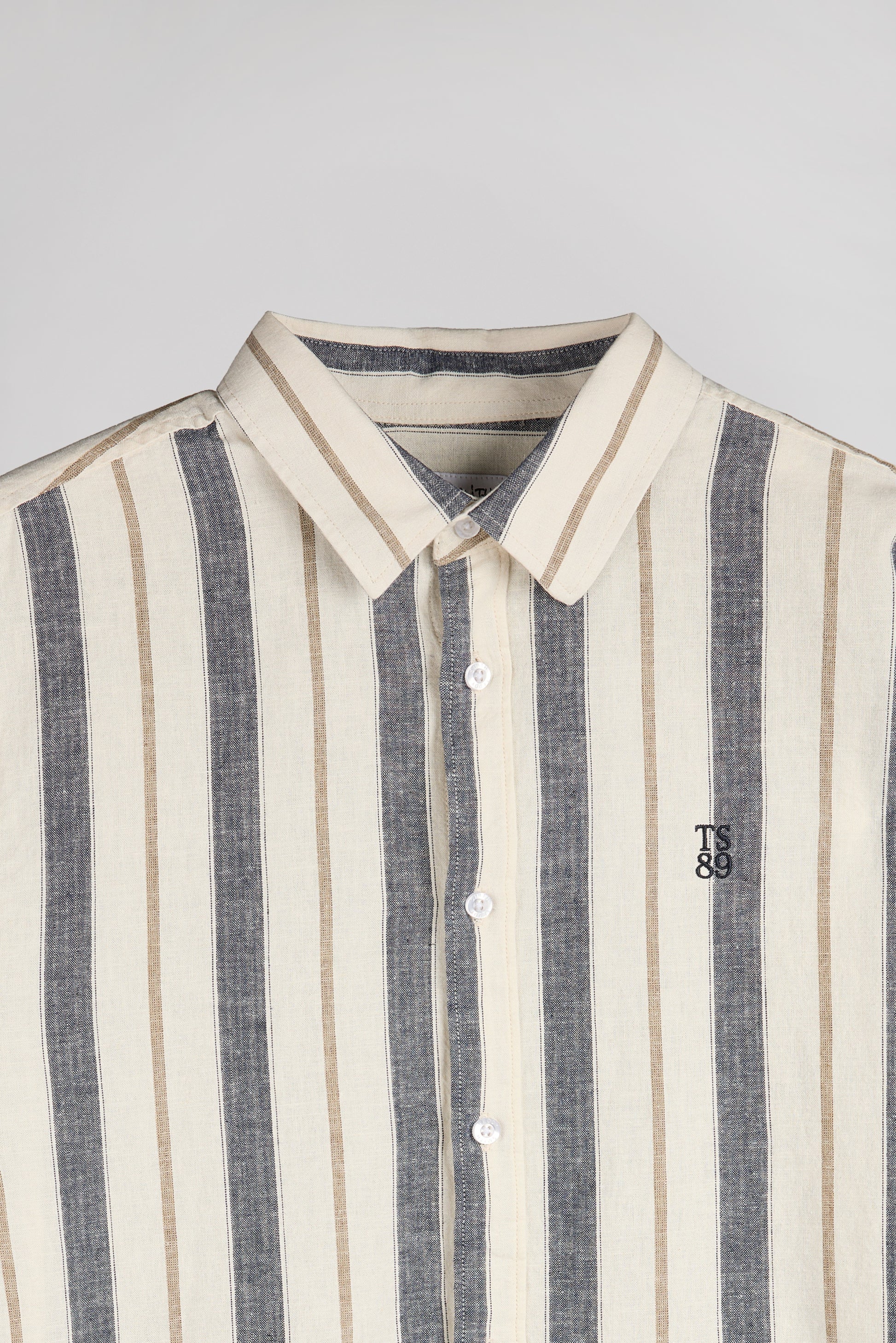Chemise C-DARIUS ML DARK NAVY - Teddy Smith