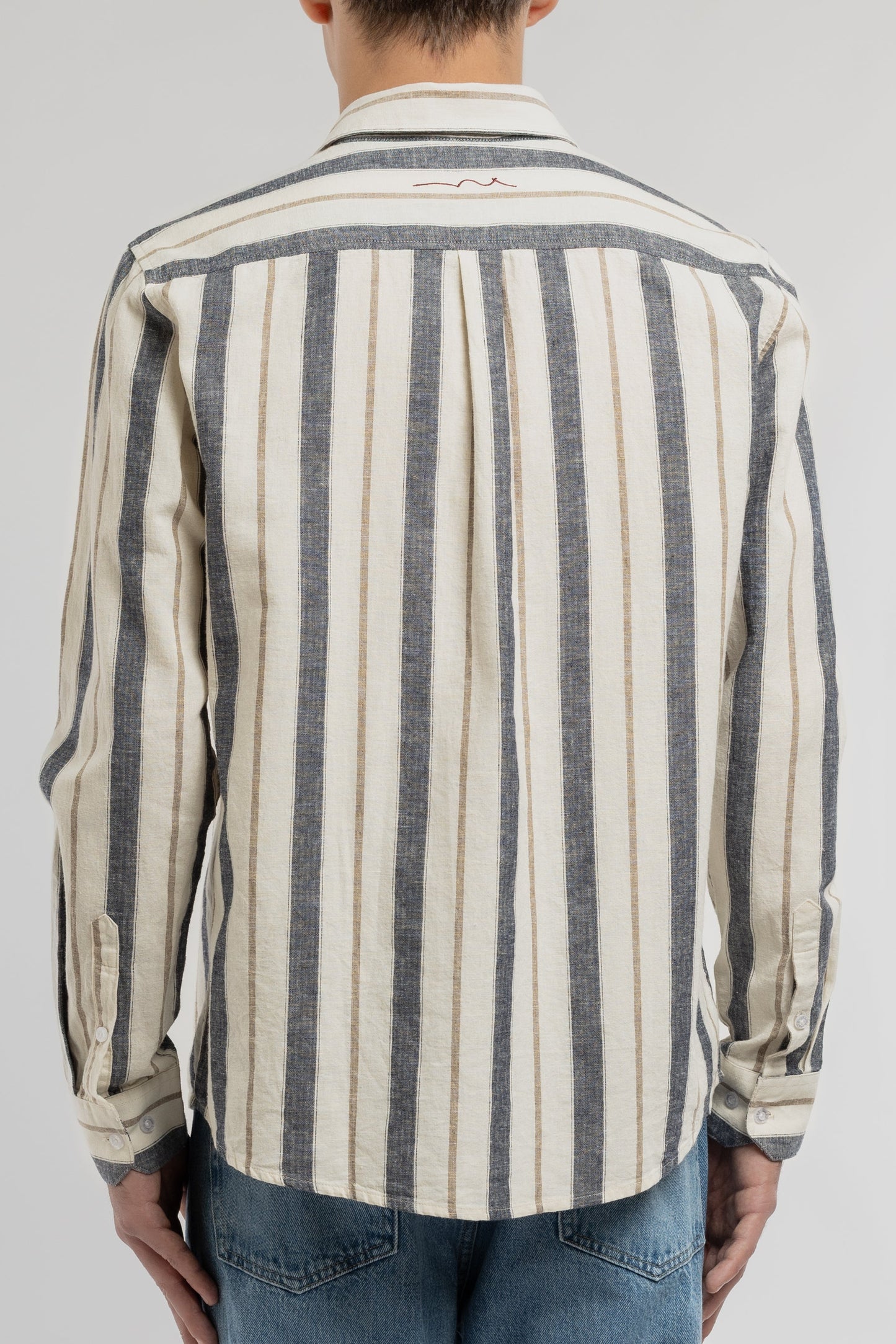 Chemise C-DARIUS ML DARK NAVY - Teddy Smith